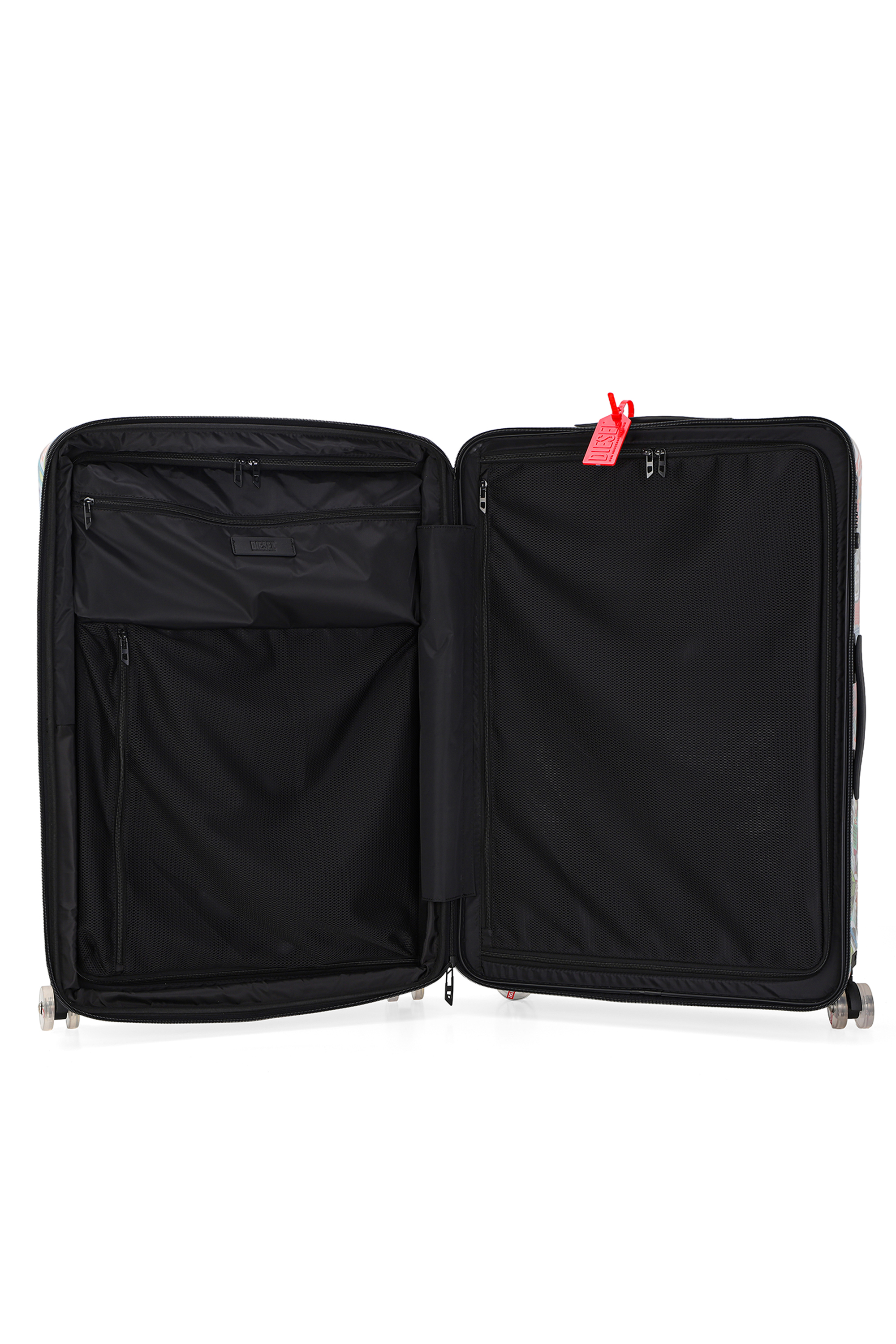 Diesel - DIESEL PC PRINTED TROLLEY-STICKERS- DSL0, Unisex's Sticker style suitcase size L in Multicolor - 3