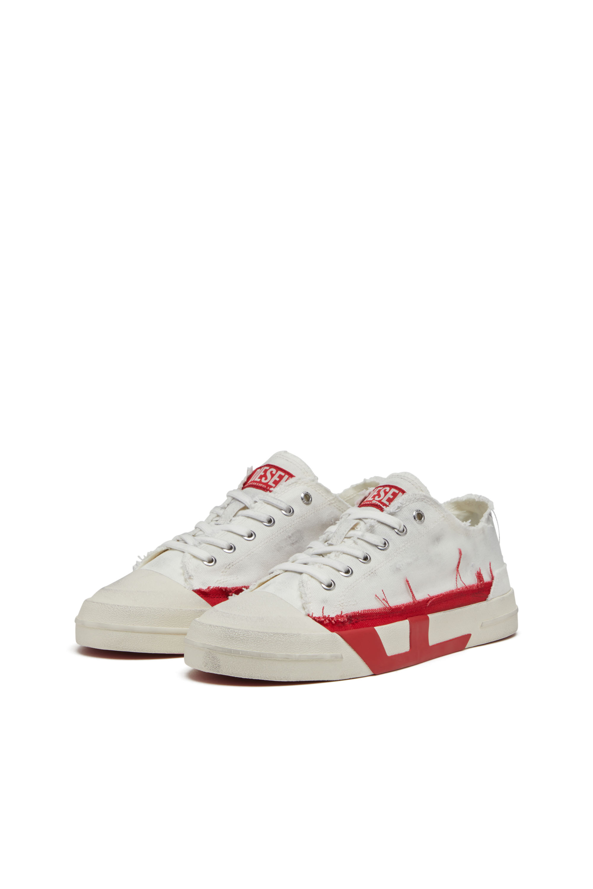 S-D-VERSE LOW II, White/Red