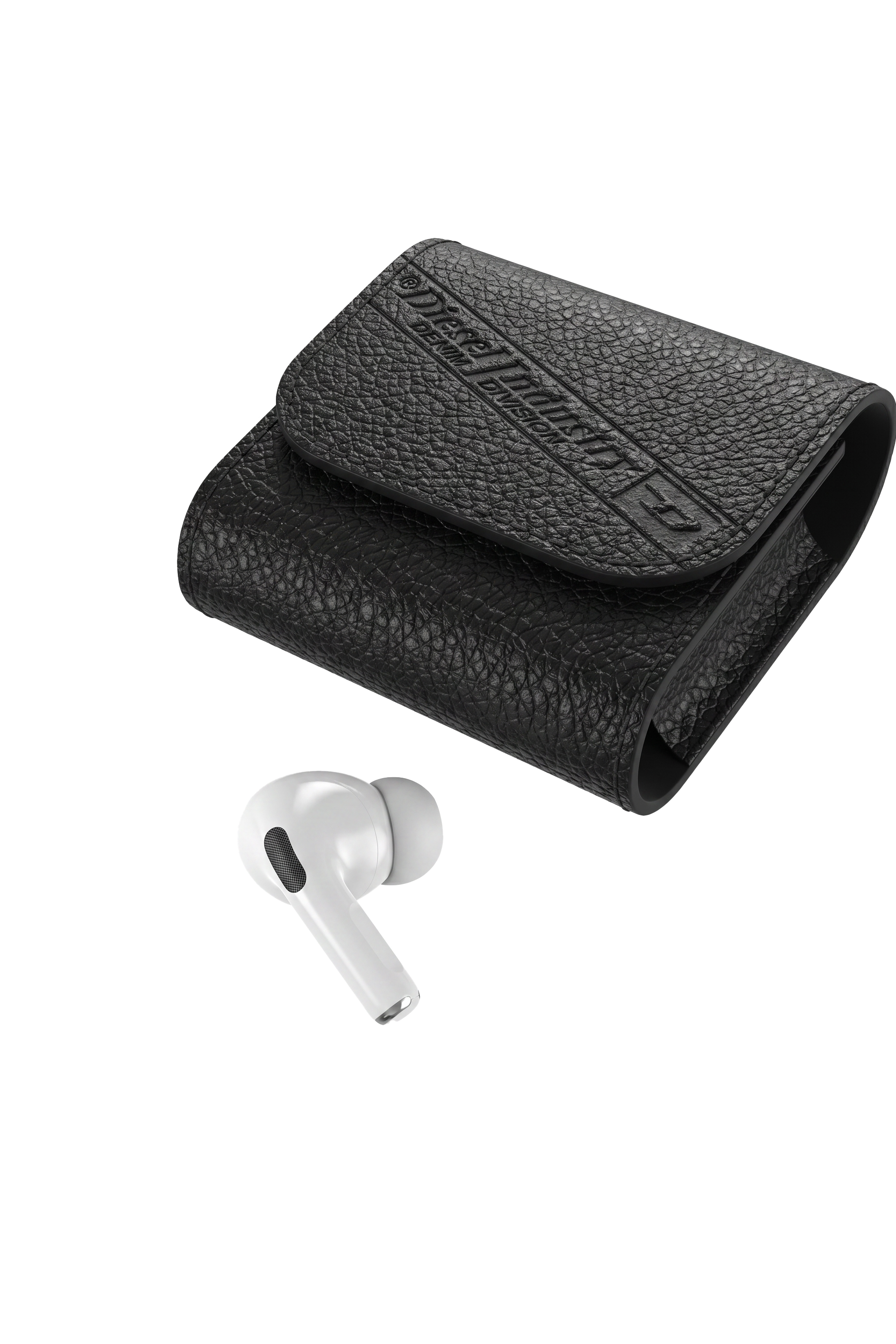 Diesel - 60652 AIRPOD CASE, Unisex's Flag D pouch for true wireless earbuds in Black - 5
