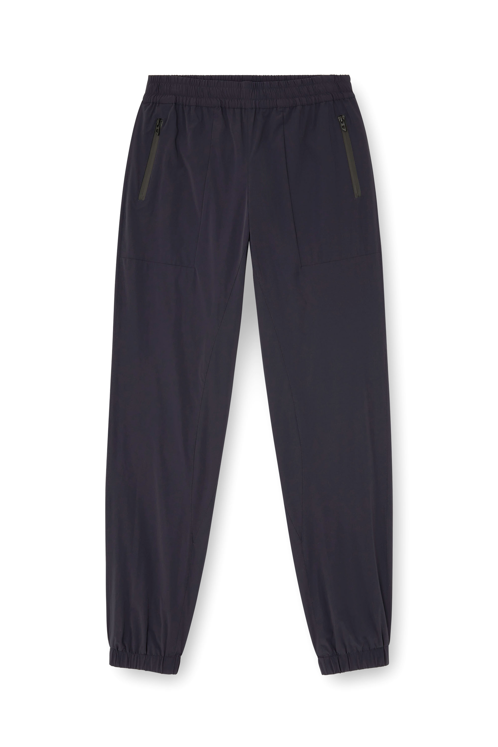 Diesel - P-ARDO-LONG, Man's Trousers in bi-stretch nylon in Dark Blue - 2