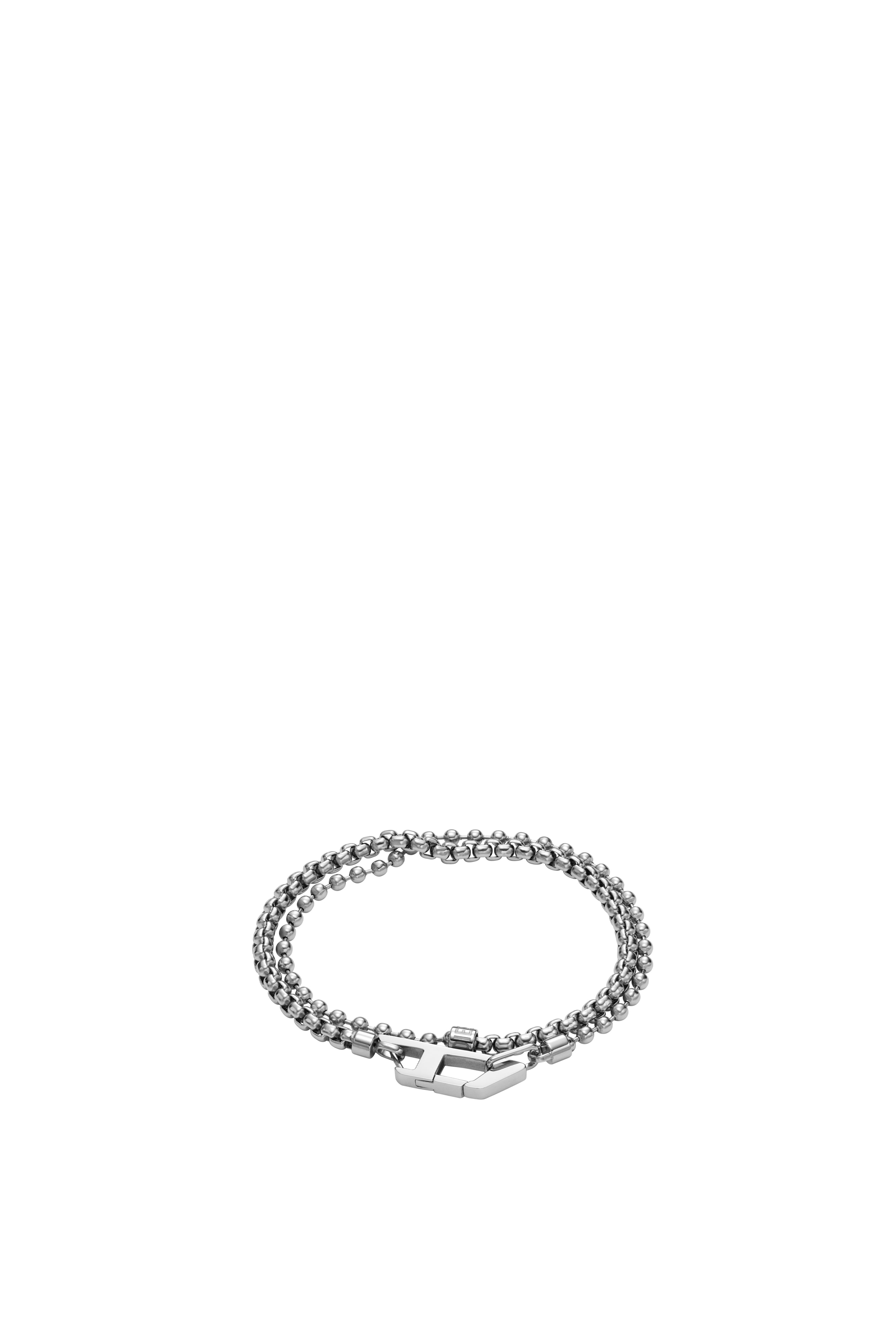 Diesel - DX1473, Unisex's Stainless steel chain bracelet in Silver - 1