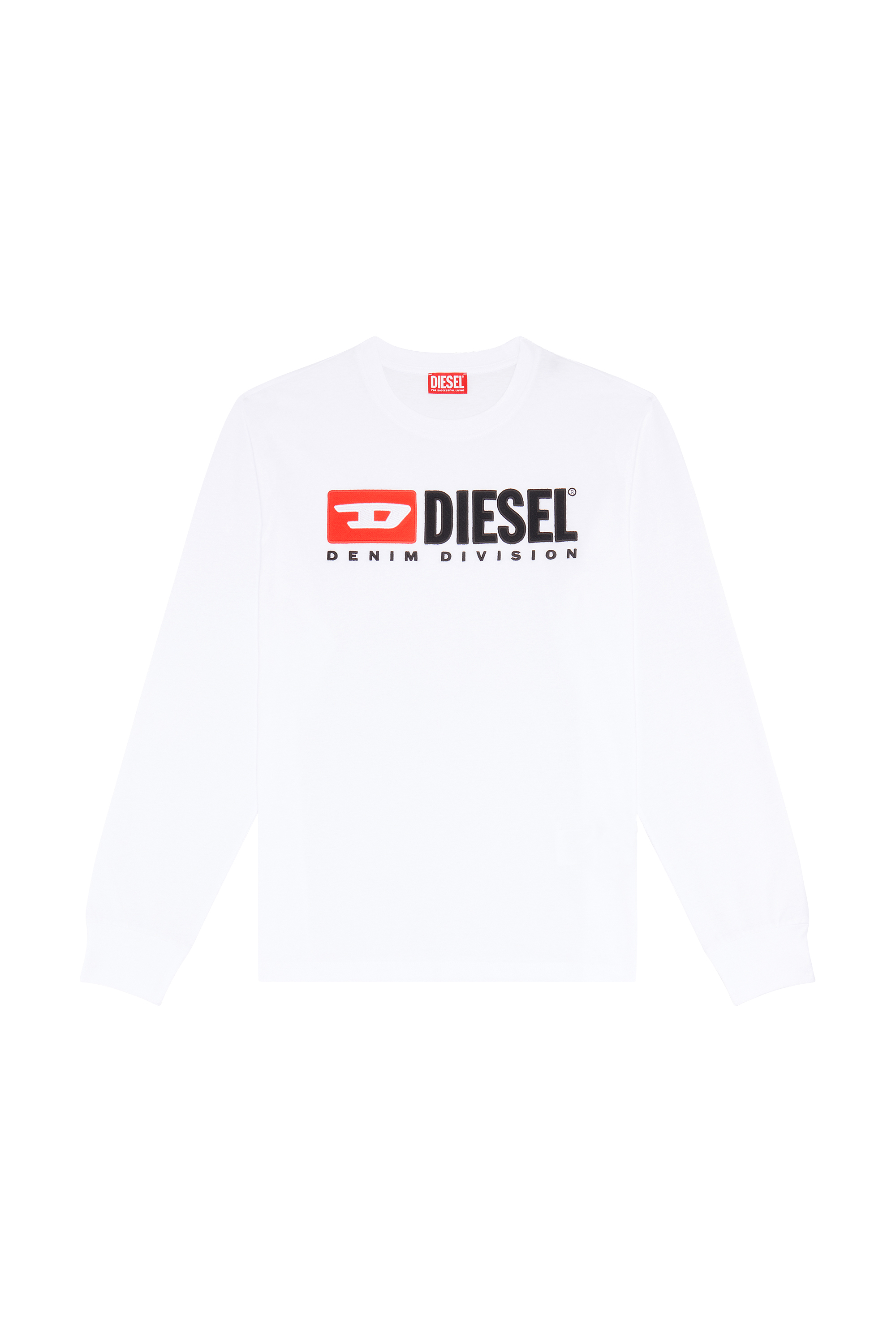 Diesel - T-JUST-LS-DIV, White - Image 6