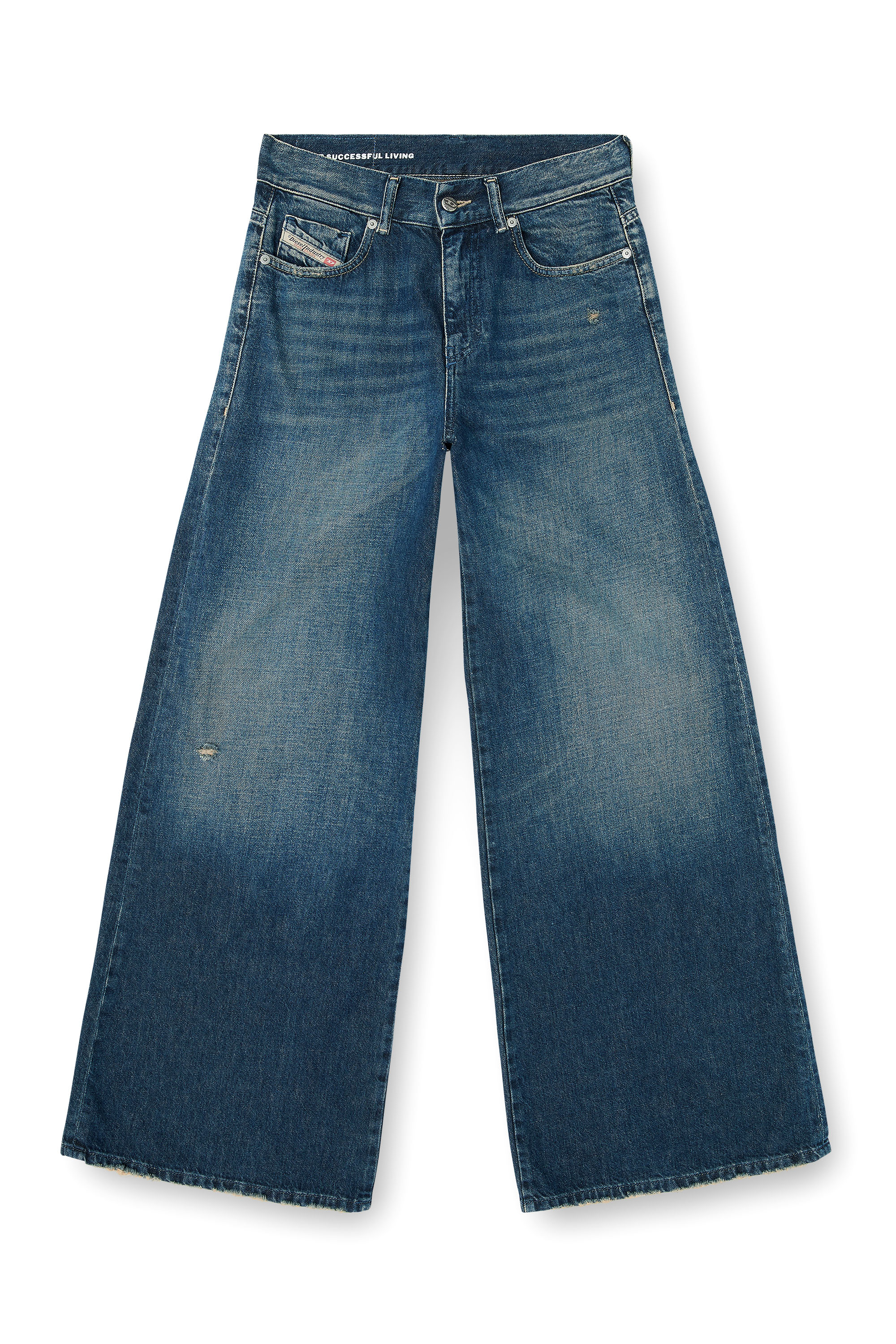 Diesel - Woman's Flare Jeans 1978 D-Akemi 09N70, Dark Blue - 3