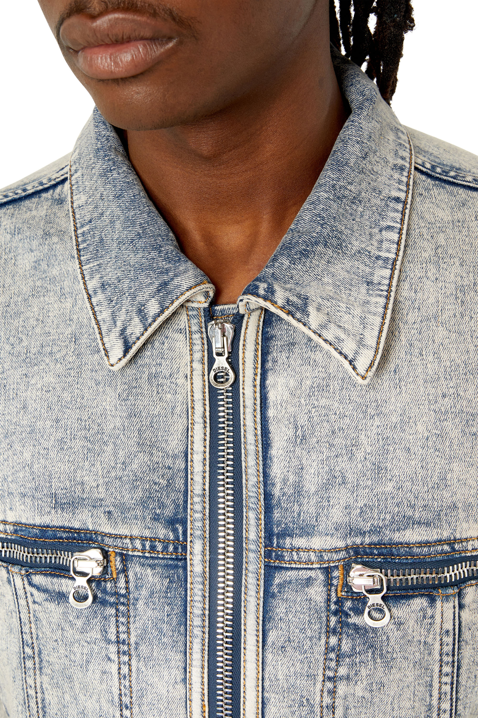 Diesel - D-BARCY-RE, Light Blue - Image 5