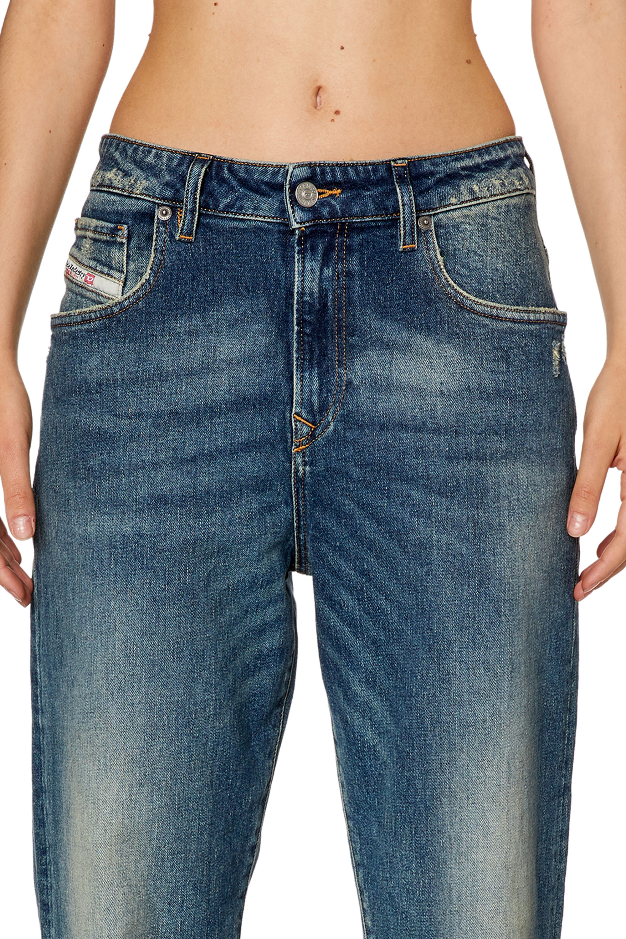 Diesel - Straight Jeans 1999 D-Reggy 007M5, Dark Blue - Image 5