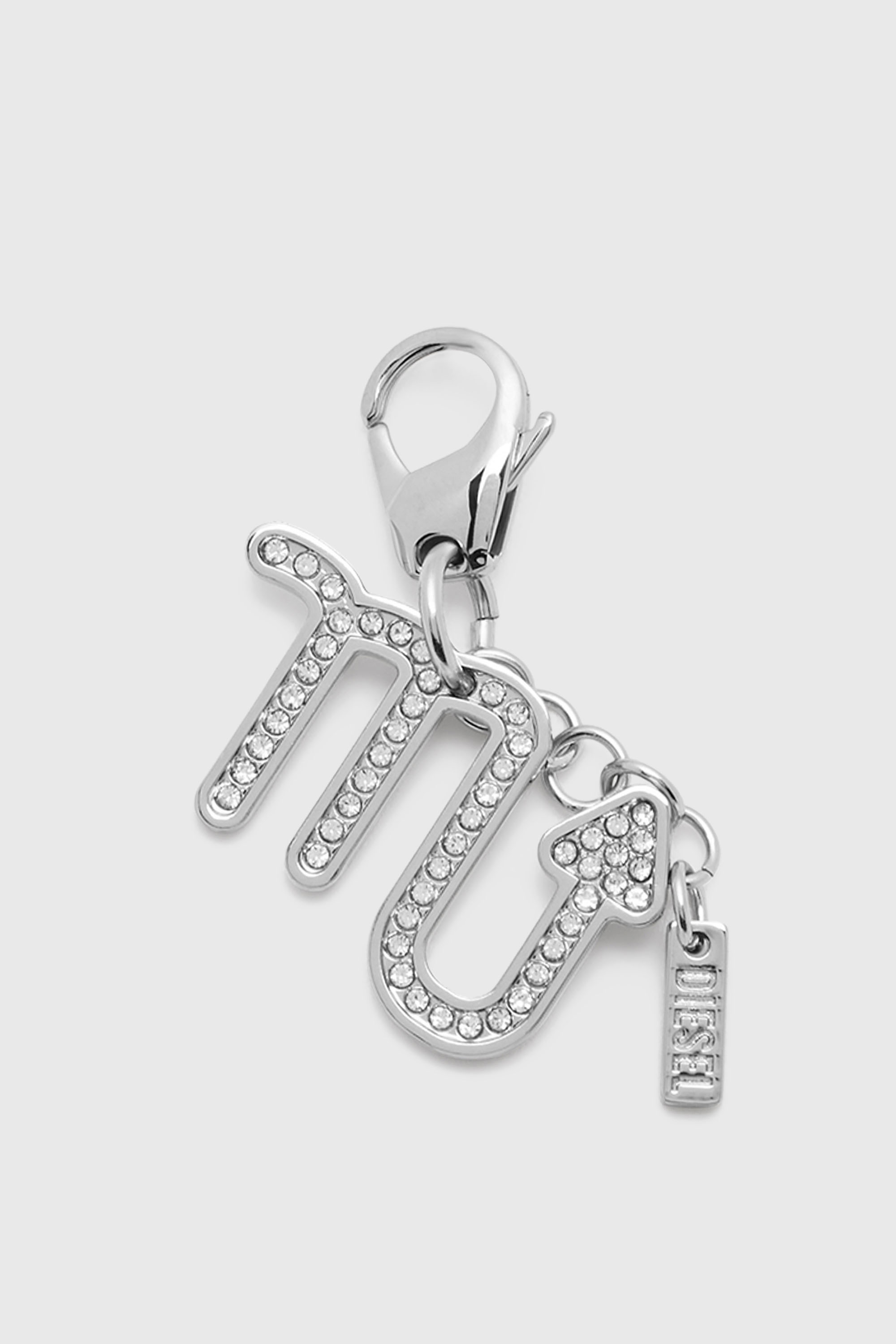 Diesel - CHARM SCORPIO, Unisex's Metal Scorpio charm with rhinestones in Silver - 1
