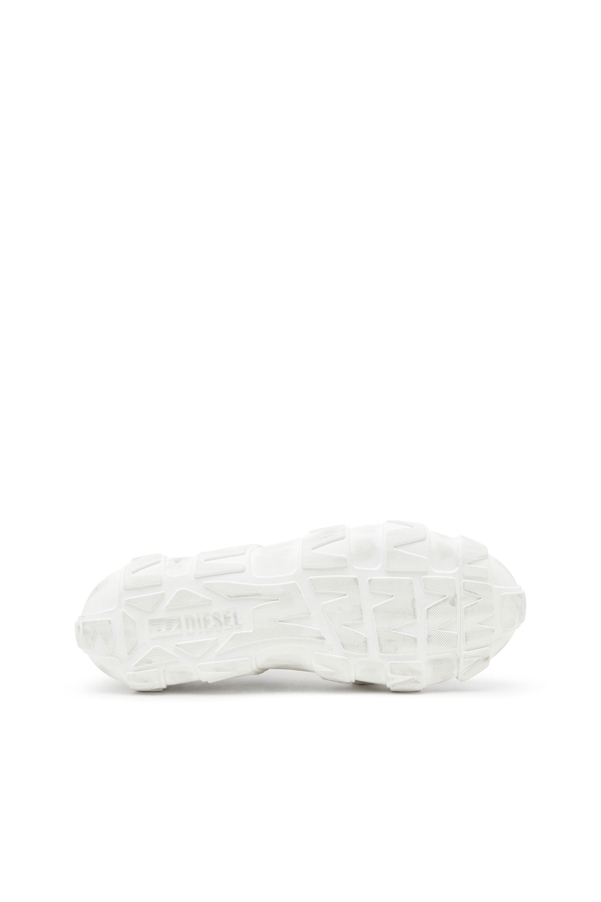 Diesel - S-D-GRIFFE LOW, Man's S-D-Griffe - Nylon sneakers in White/Grey - 5