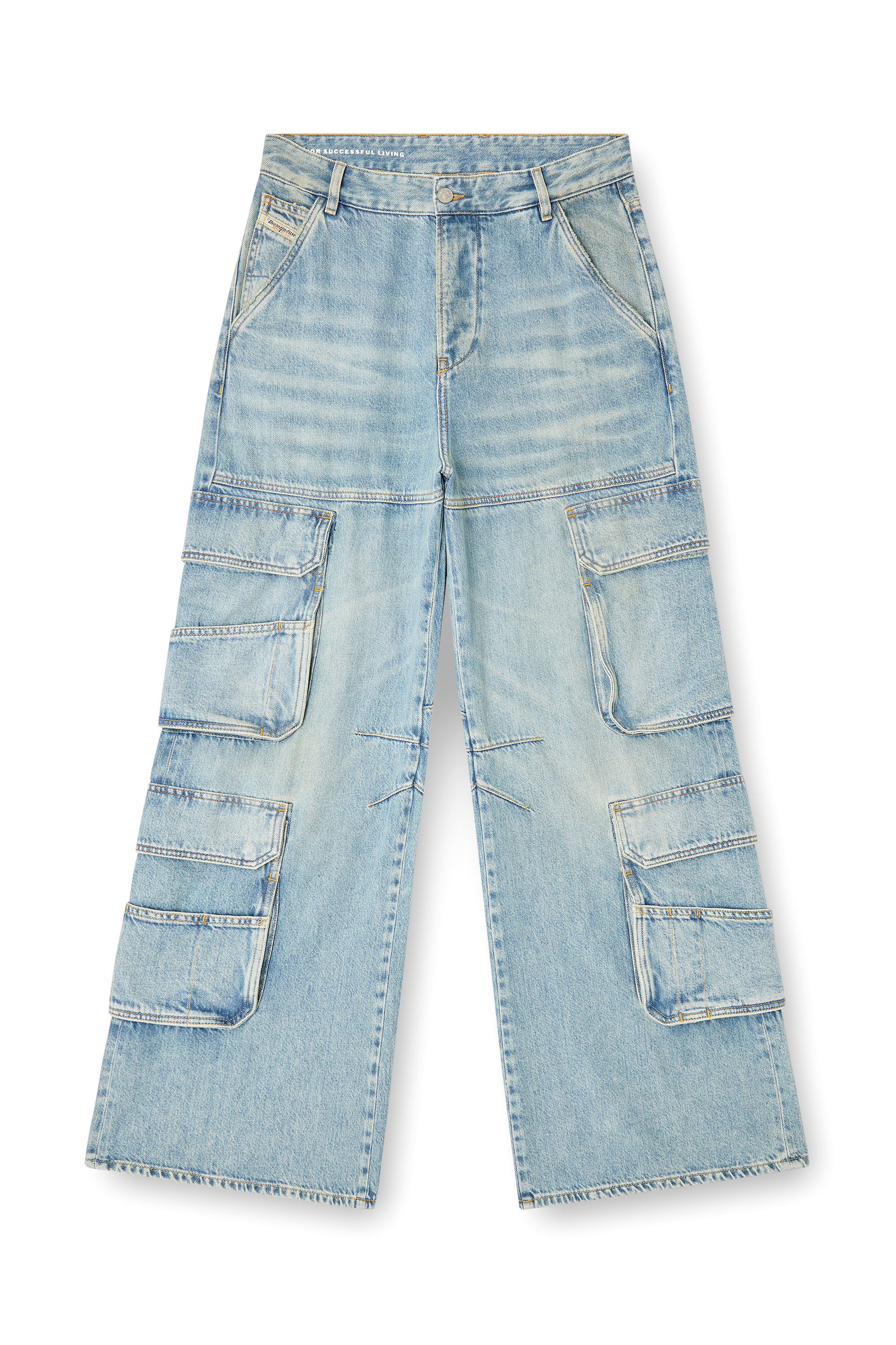 Diesel - Woman's Relaxed Jeans 1996 D-Sire 0DBCX, Light Blue - 2