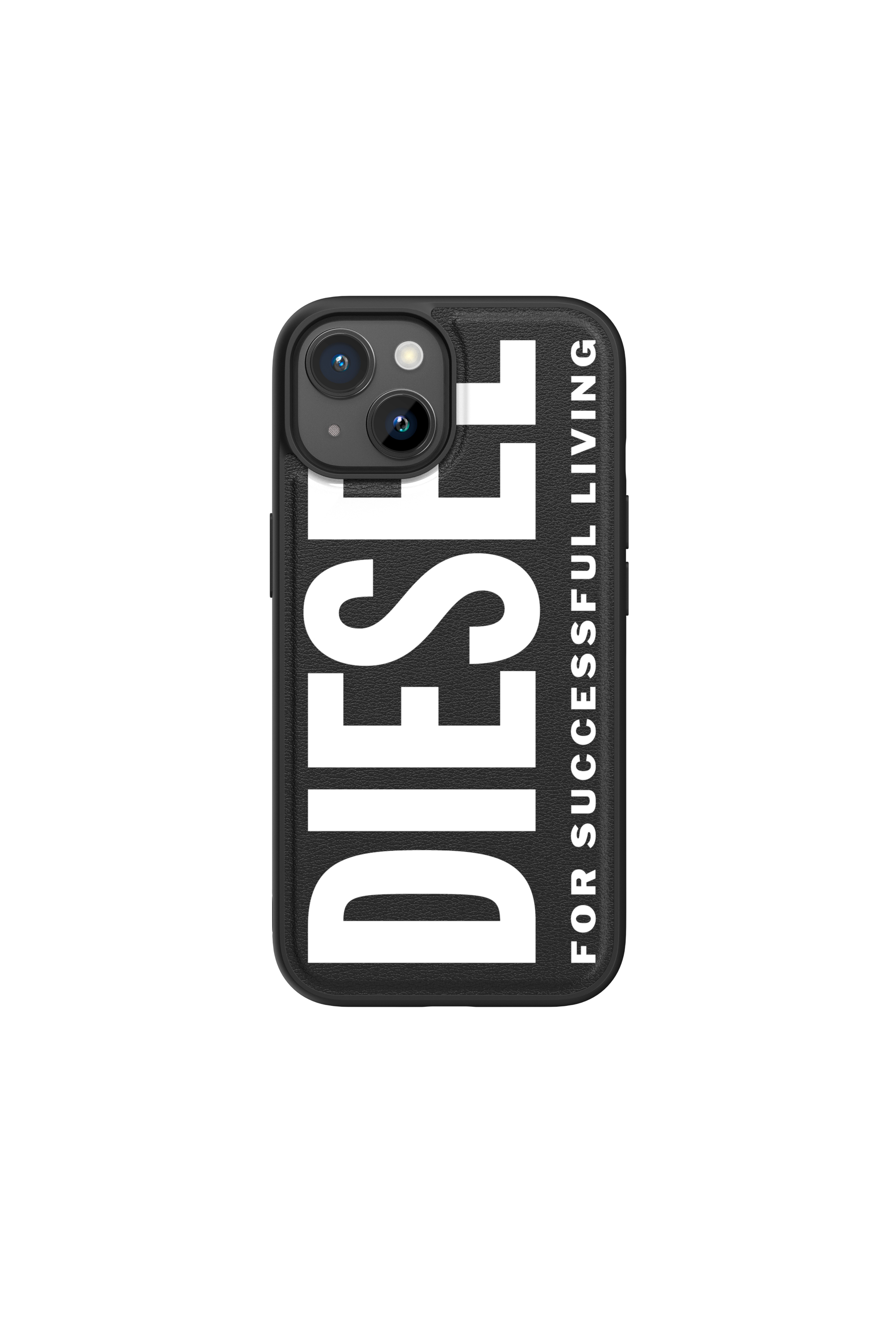 Diesel - 54165 MOULDED CASE, Unisex Moulded case cover iP15 in Black - Image 2