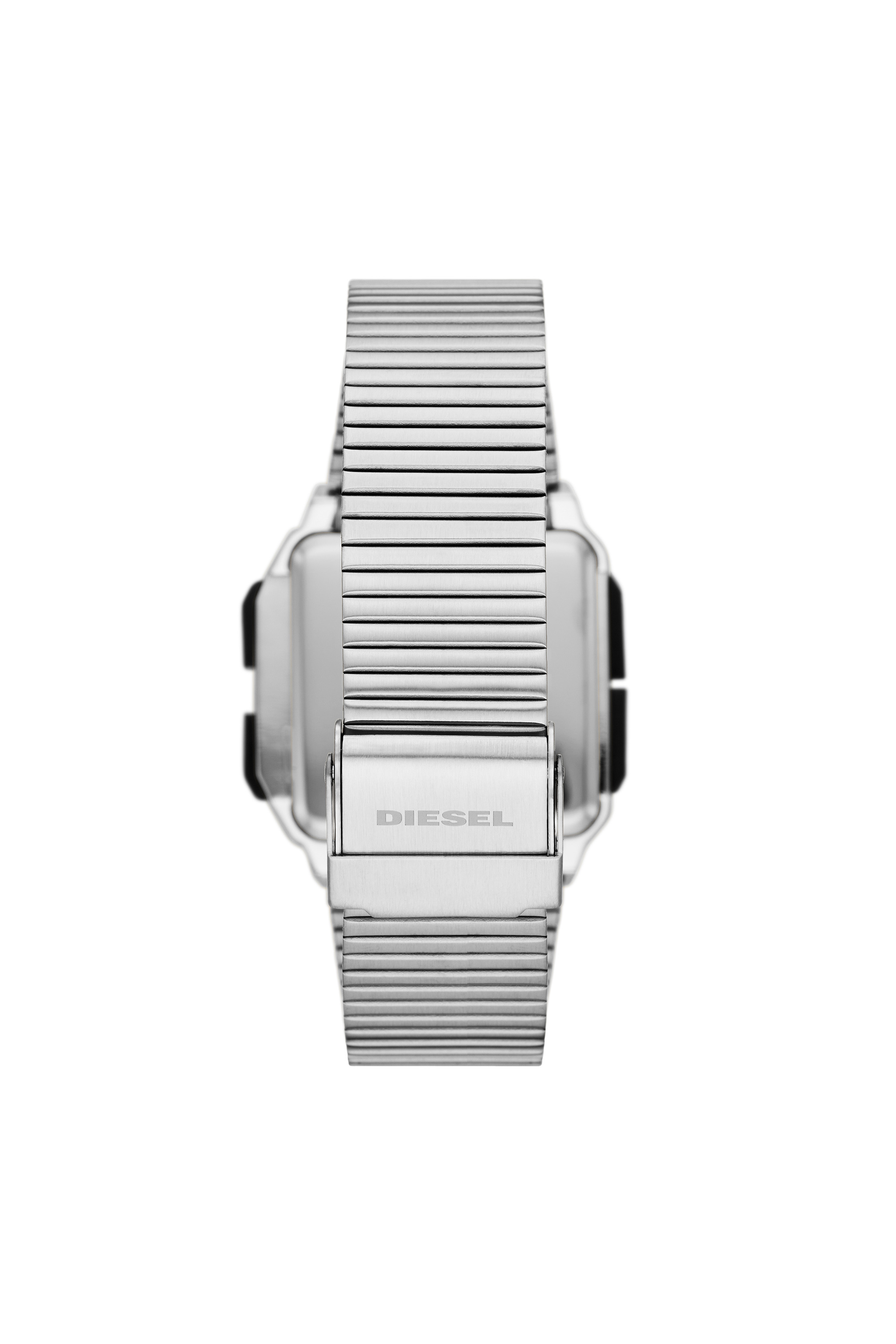 Diesel - DZ1968, Unisex's Chopped digital stainless steel watch in Silver - 2