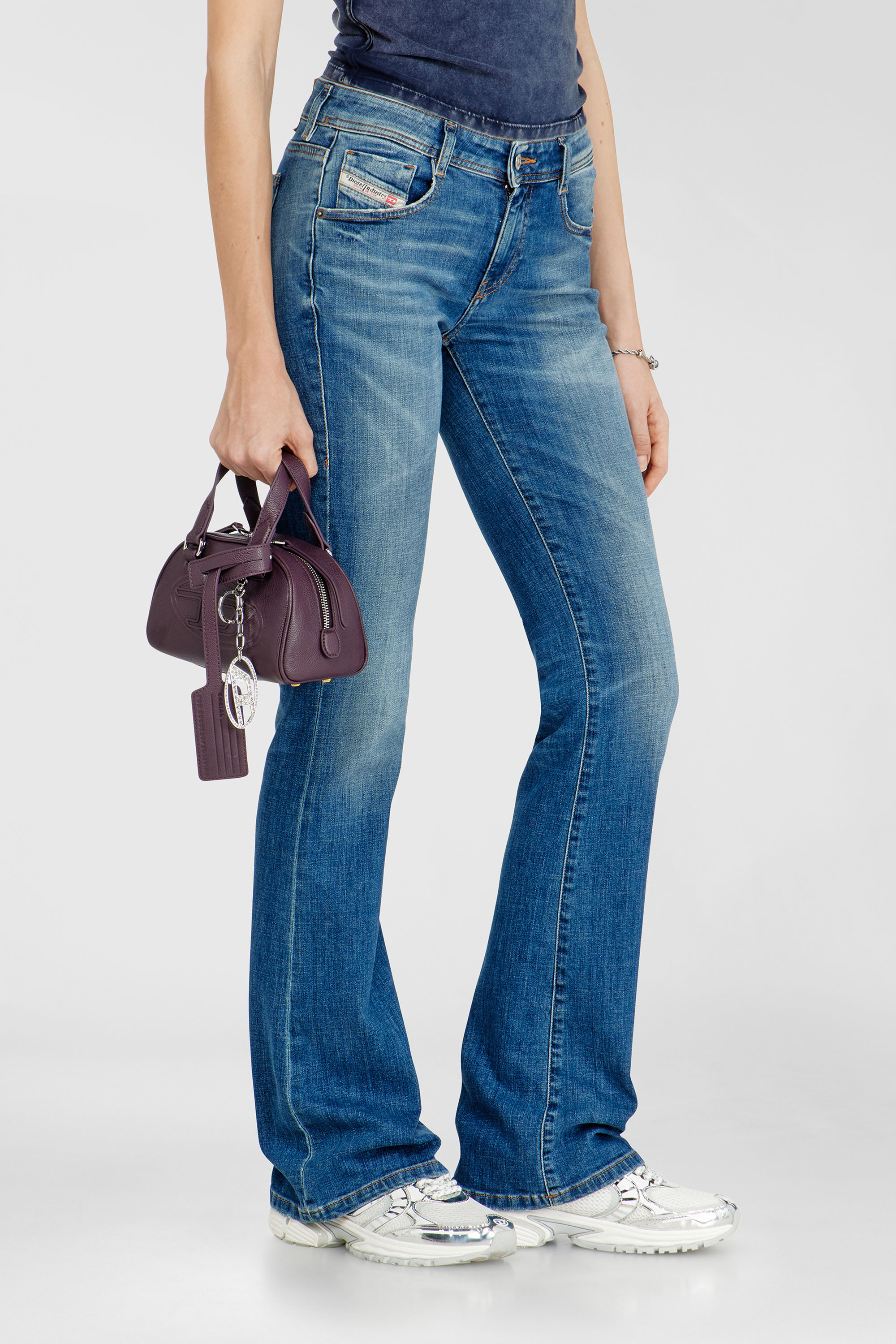 Diesel - Woman's Bootcut Jeans 1969 D-Ebbey 09J33, Medium blue - 7