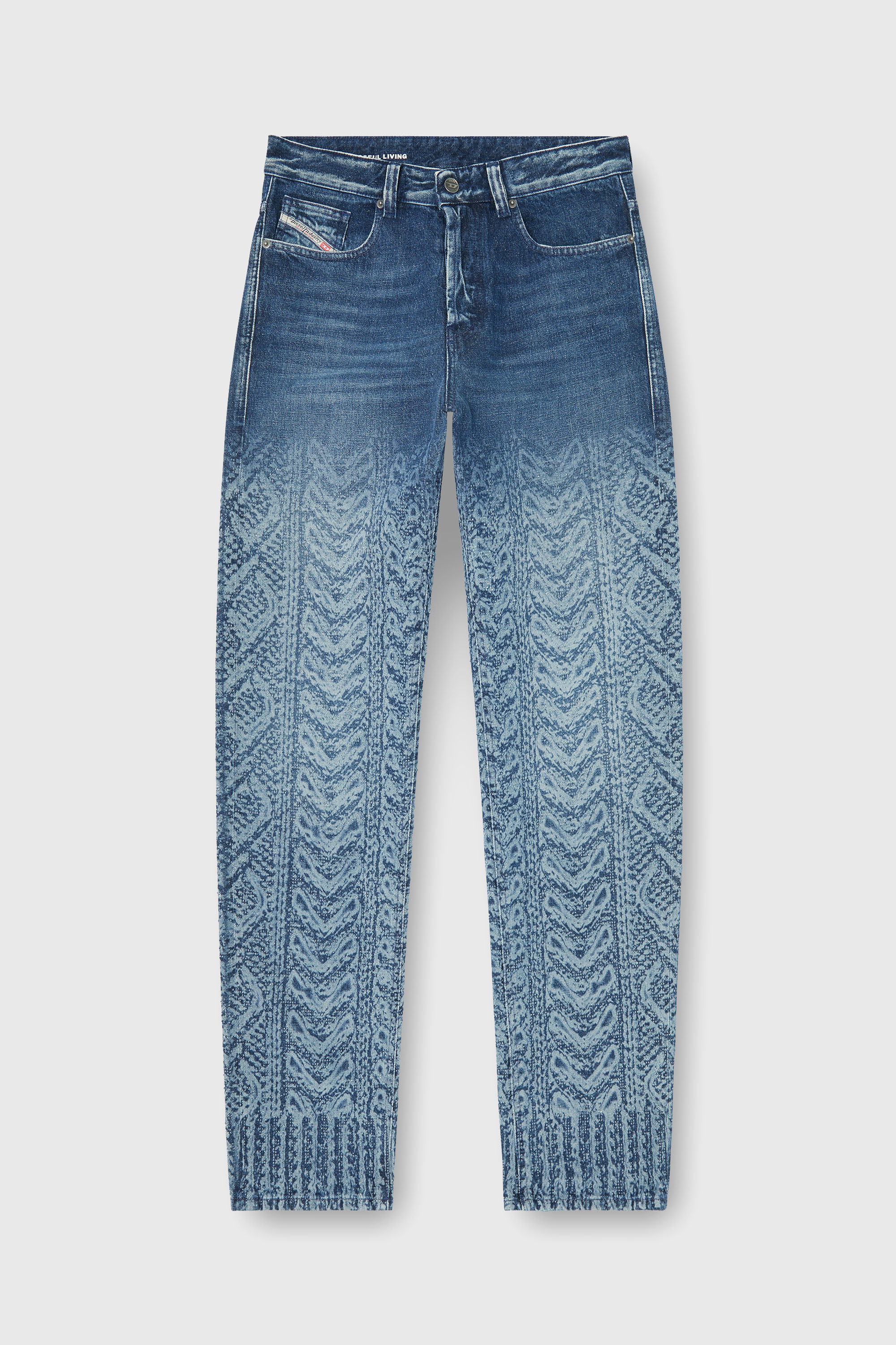 Diesel - Man's Regular Jeans 2024 D-Macs 007EV, Dark Blue - 1