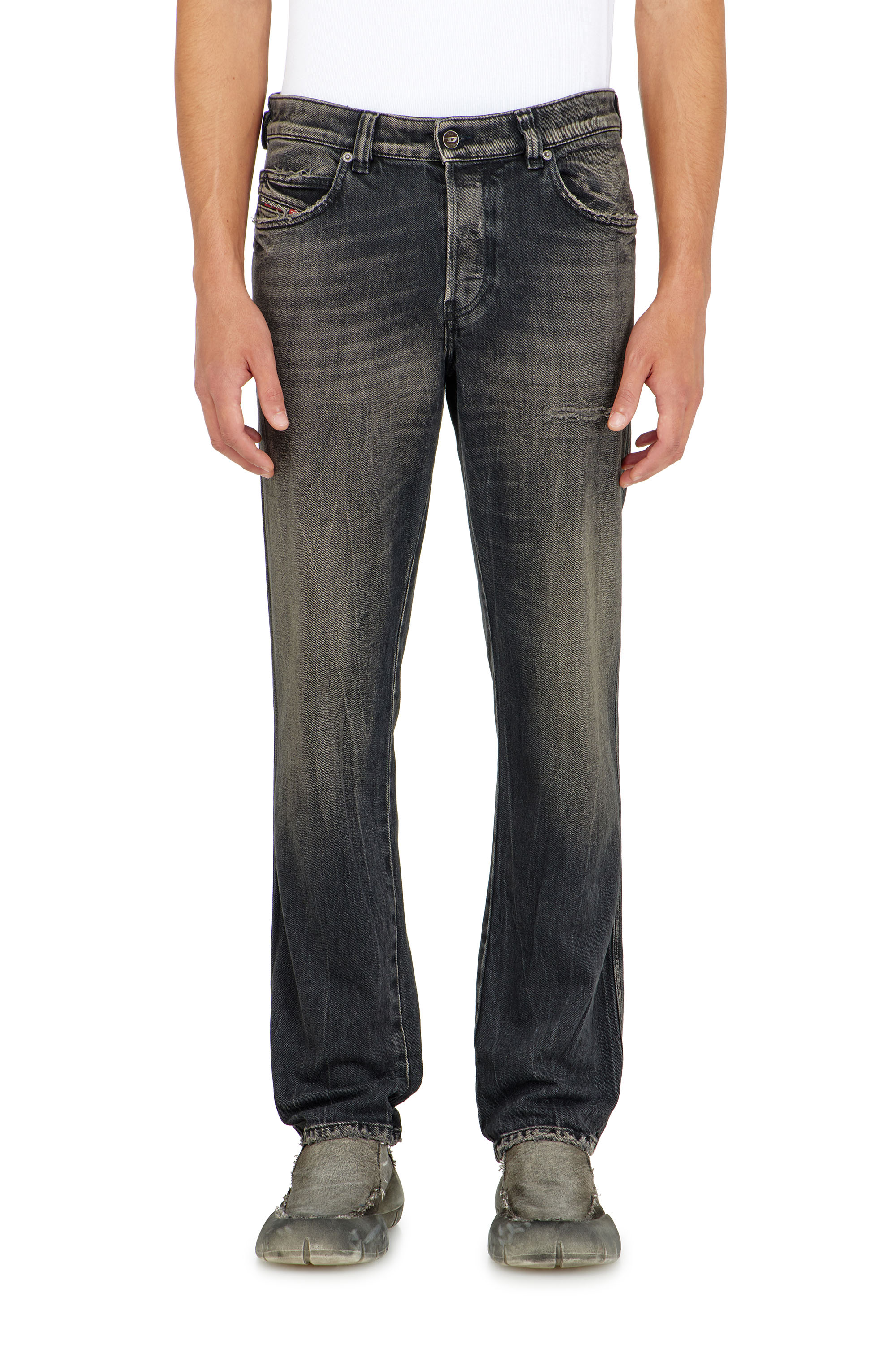 Diesel - Man's Slim Jeans 1993 D-Vyl 09P46, Black/Dark grey - 1