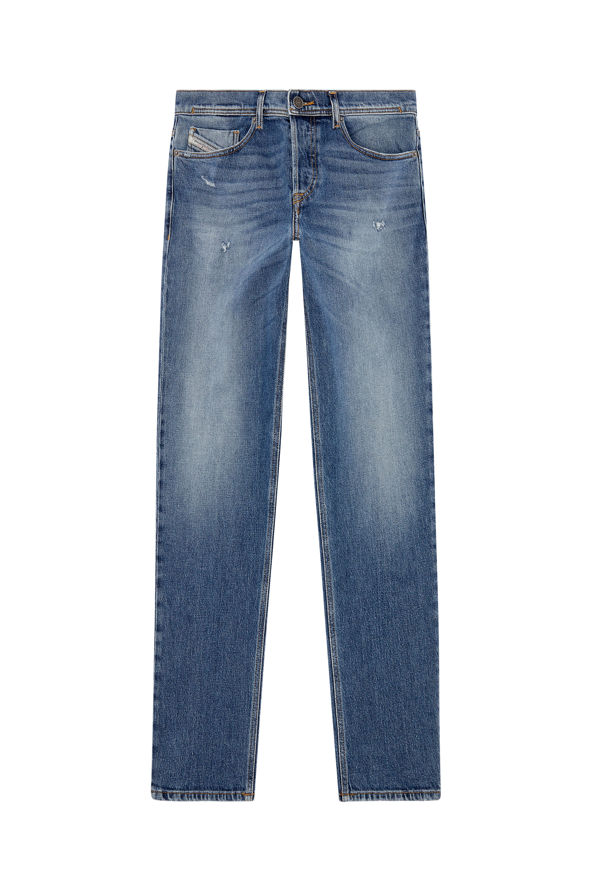 Diesel - Tapered Jeans 2023 D-Finitive 09I16, Medium blue - Image 5