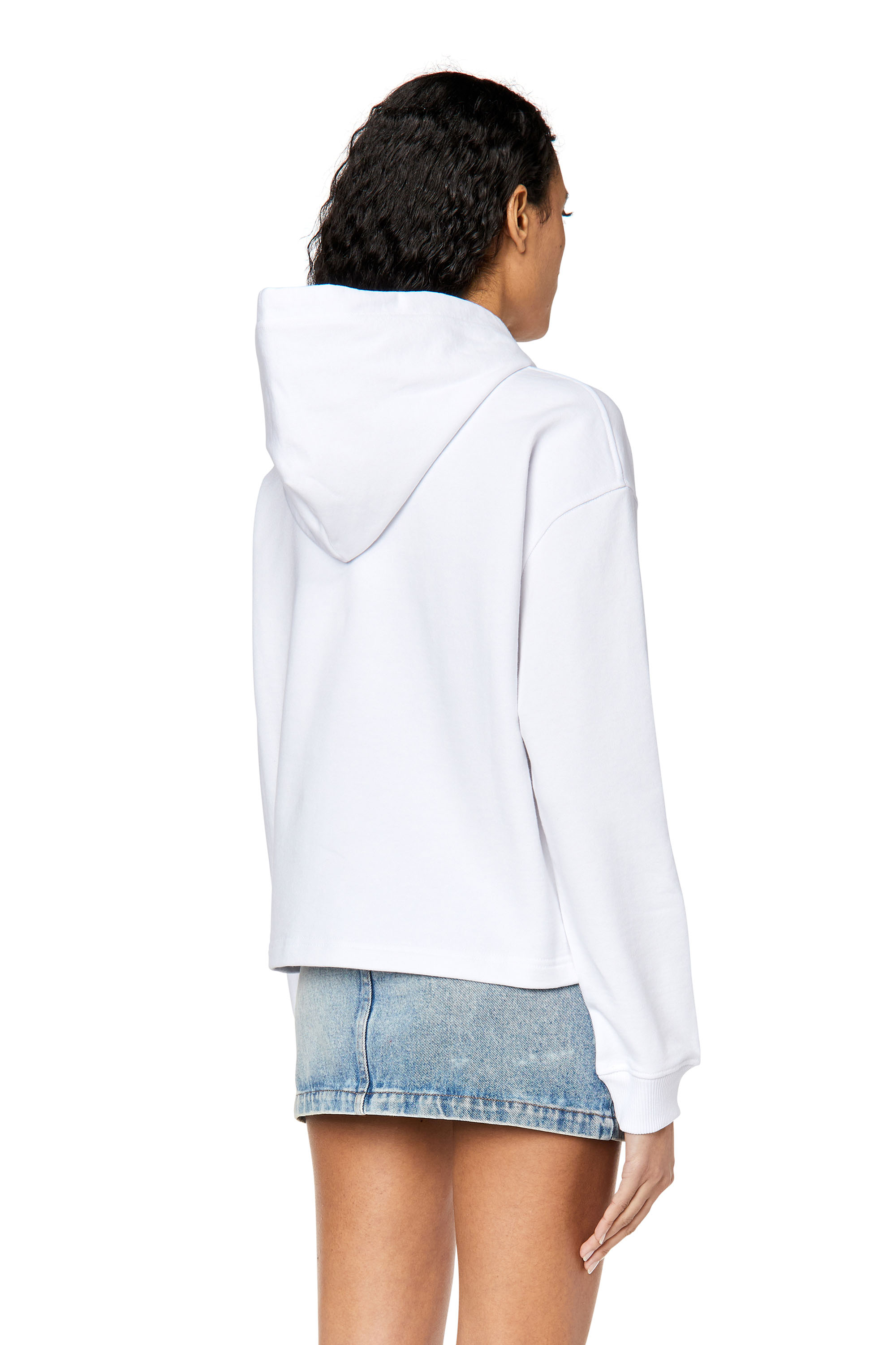 Diesel - F-JARALABEL-HOOD, White - Image 4