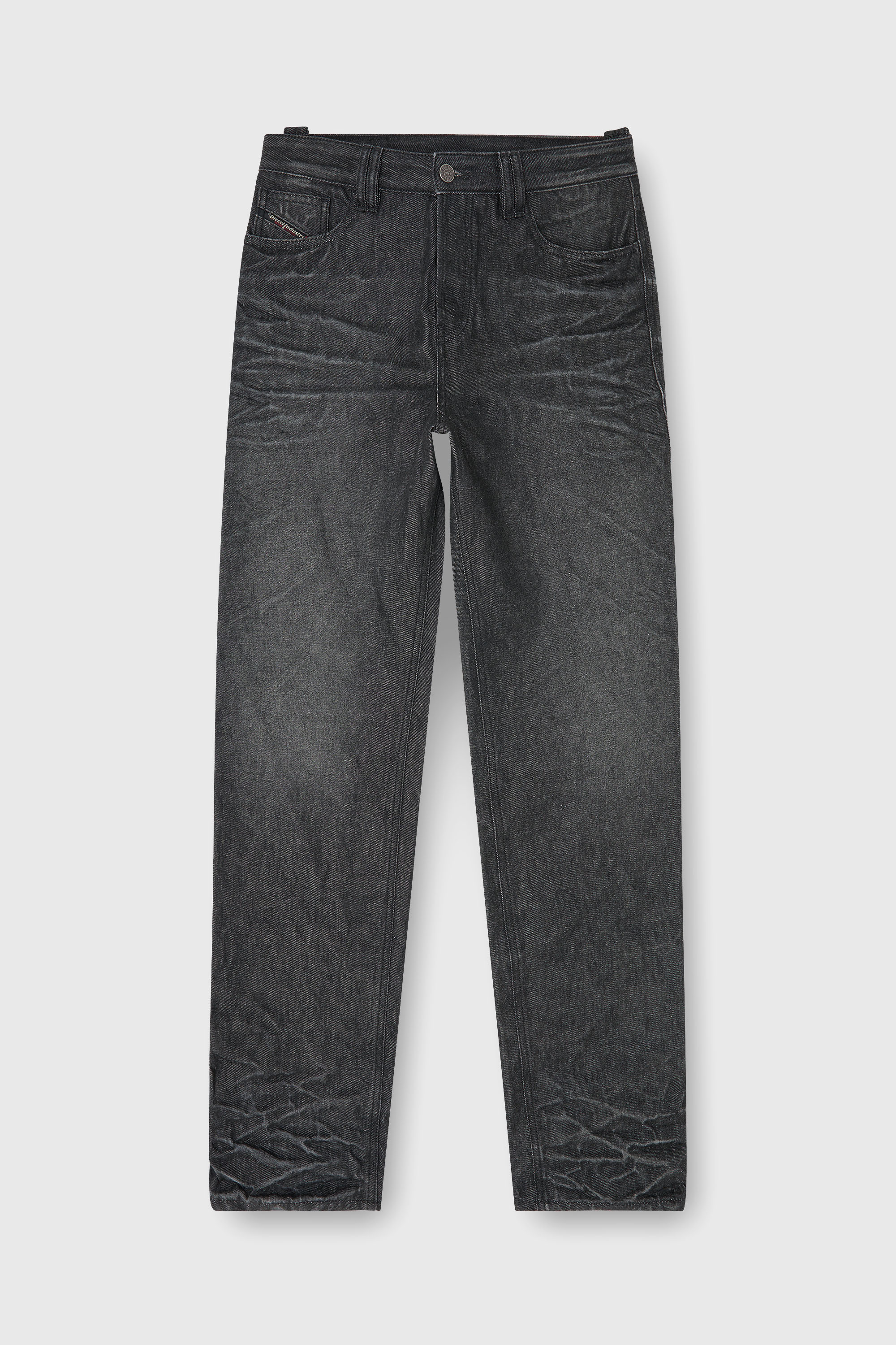 Diesel - Man's Regular Jeans 1991 D-Voeed 09R39, Black/Dark grey - 2