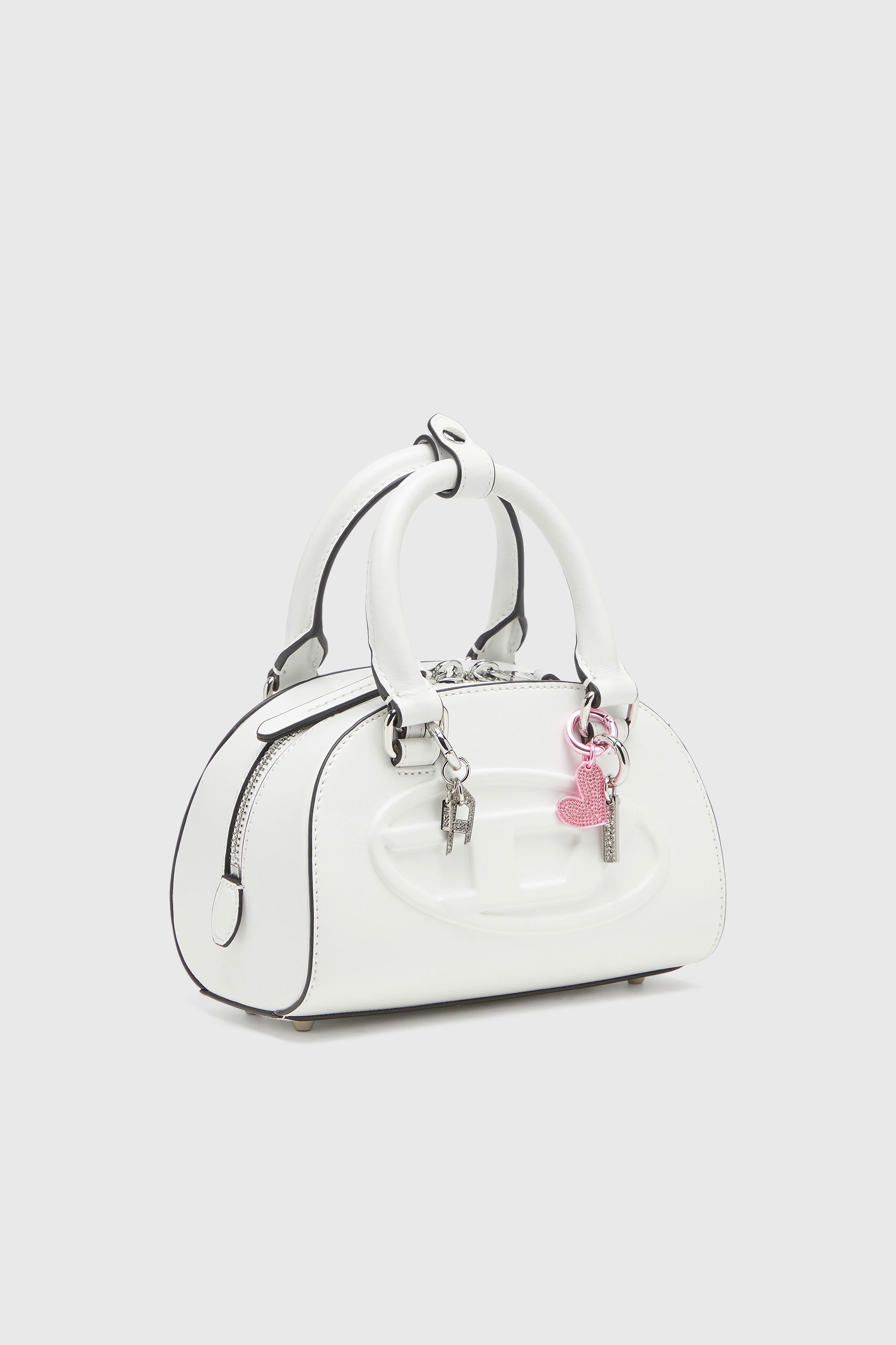 Diesel - CHARM-I, Unisex's Charm with rhinestone pendant in Silver - 2