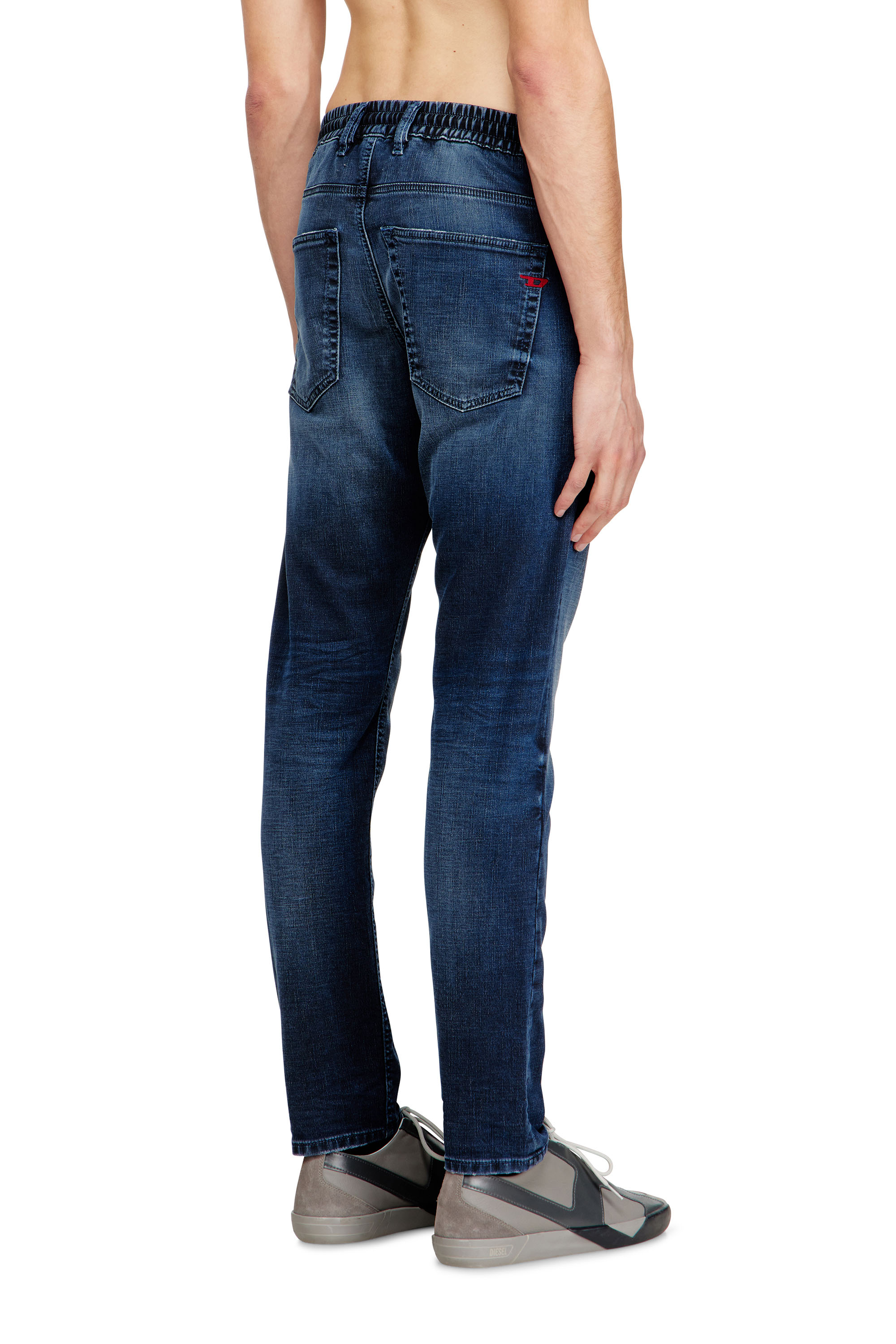 Diesel - Man's Regular 2032 D-Krooley Joggjeans&reg; 09N65, Dark Blue - 3