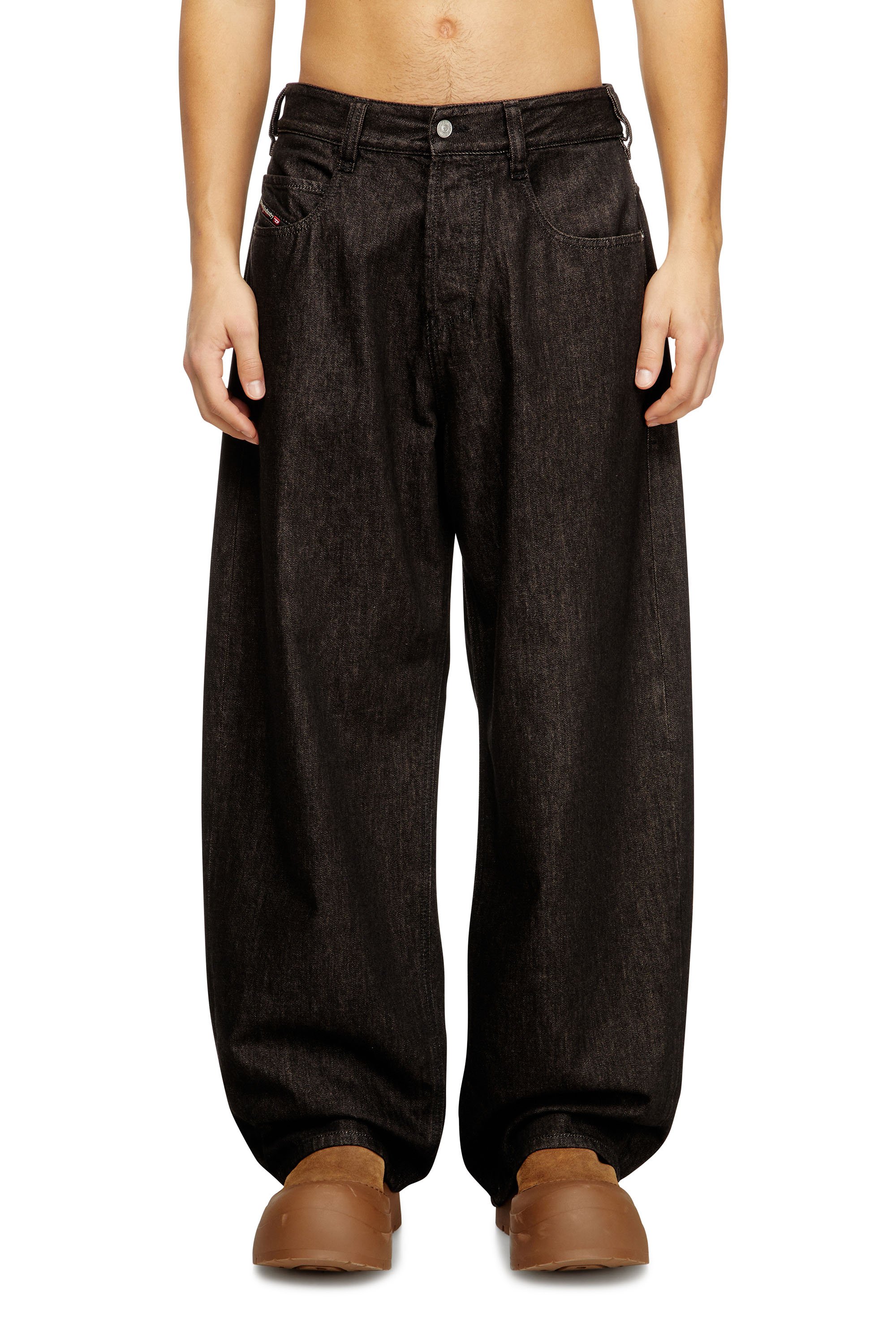 Diesel - Unisex's Relaxed Jeans 1997 D-Enim 09N25, Black/Dark grey - 1