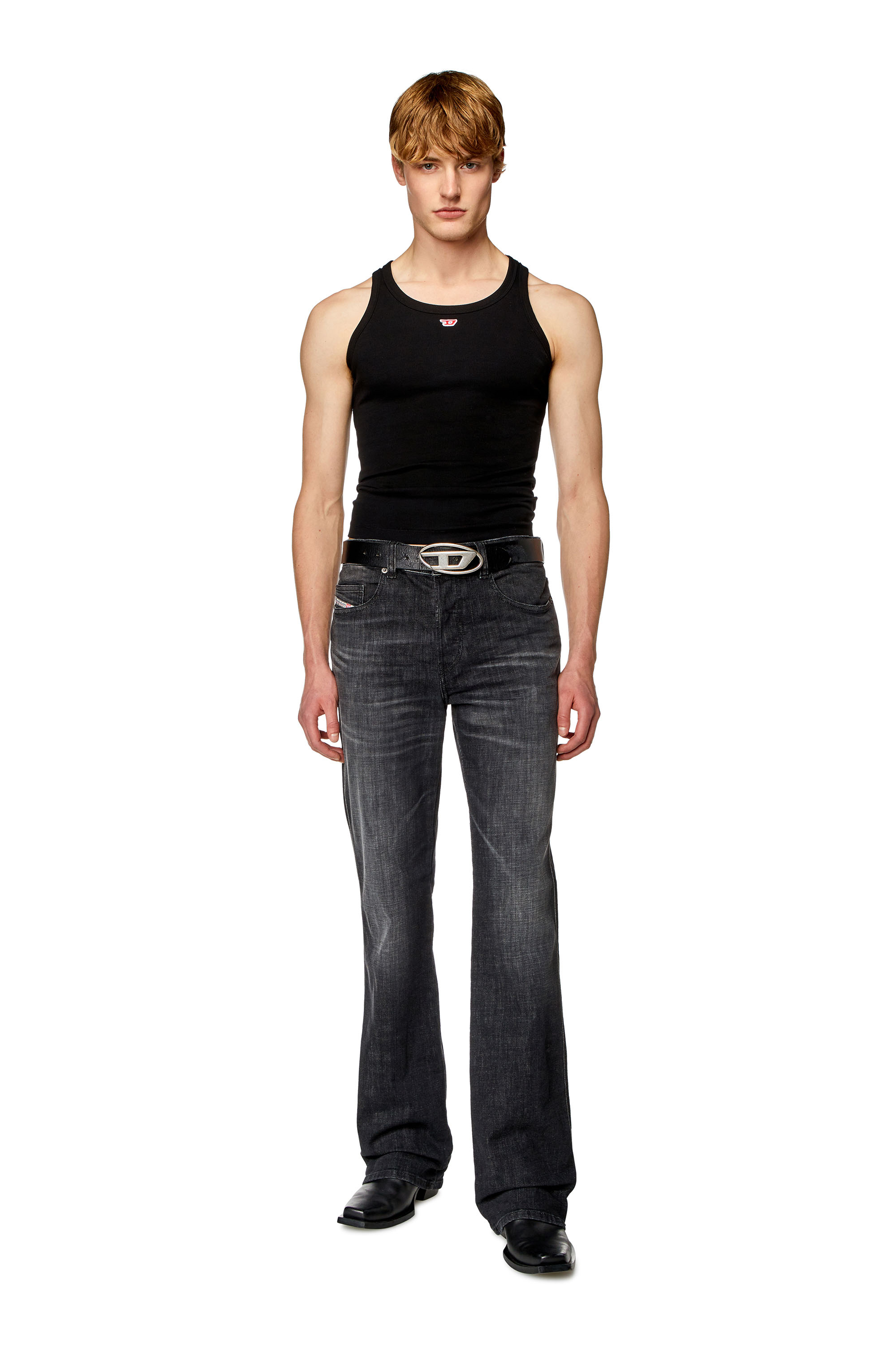 Diesel - Bootcut Jeans 1998 D-Buck 09H34, Black/Dark grey - Image 4