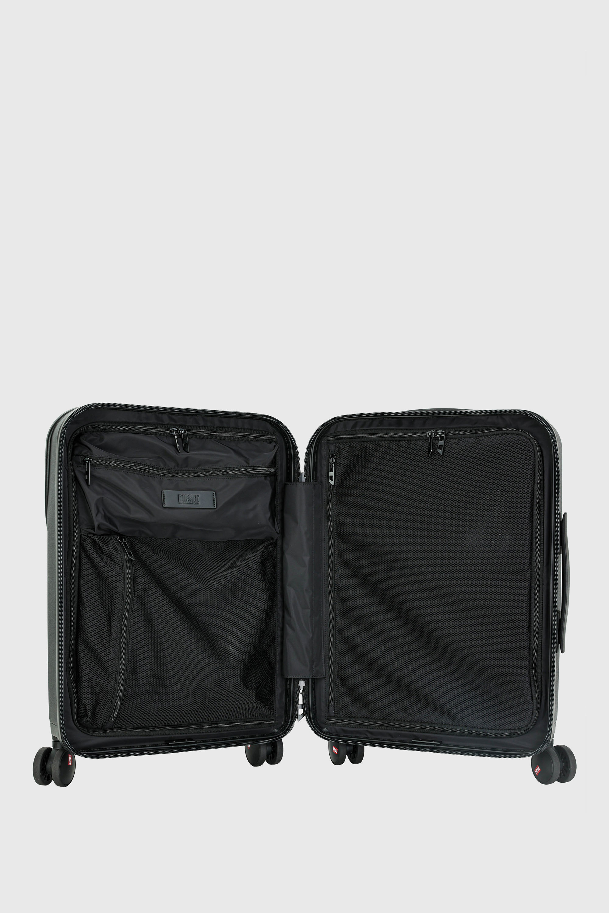 Diesel - LU0043 HARD LUGGAGE - DSL012, Unisex's Oval D suitcase size S in Black - 1