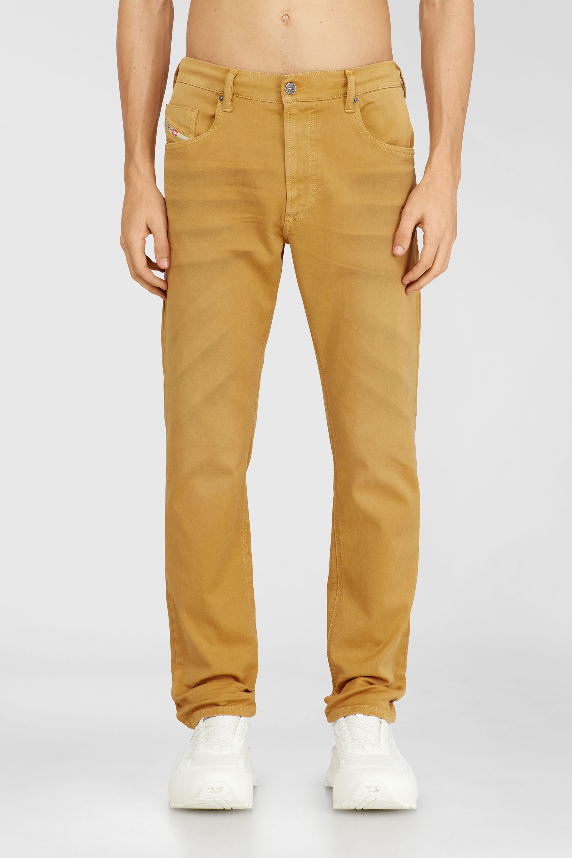 Diesel - Man's Regular 2032 D-Krooley-BW Joggjeans&reg; 0670M, Light Brown - 2