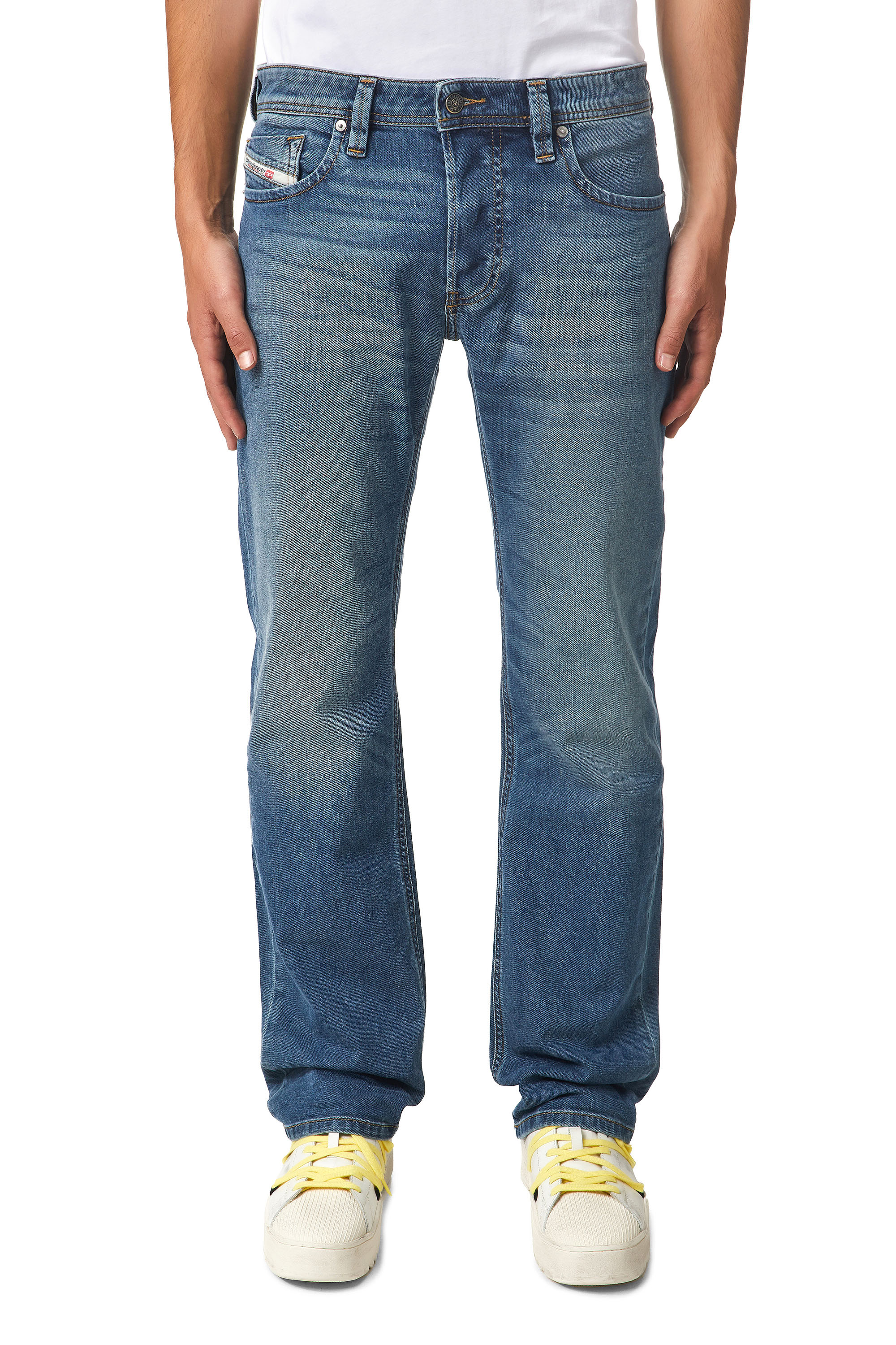 Diesel - Straight Jeans Larkee 009EI, Medium blue - Image 1