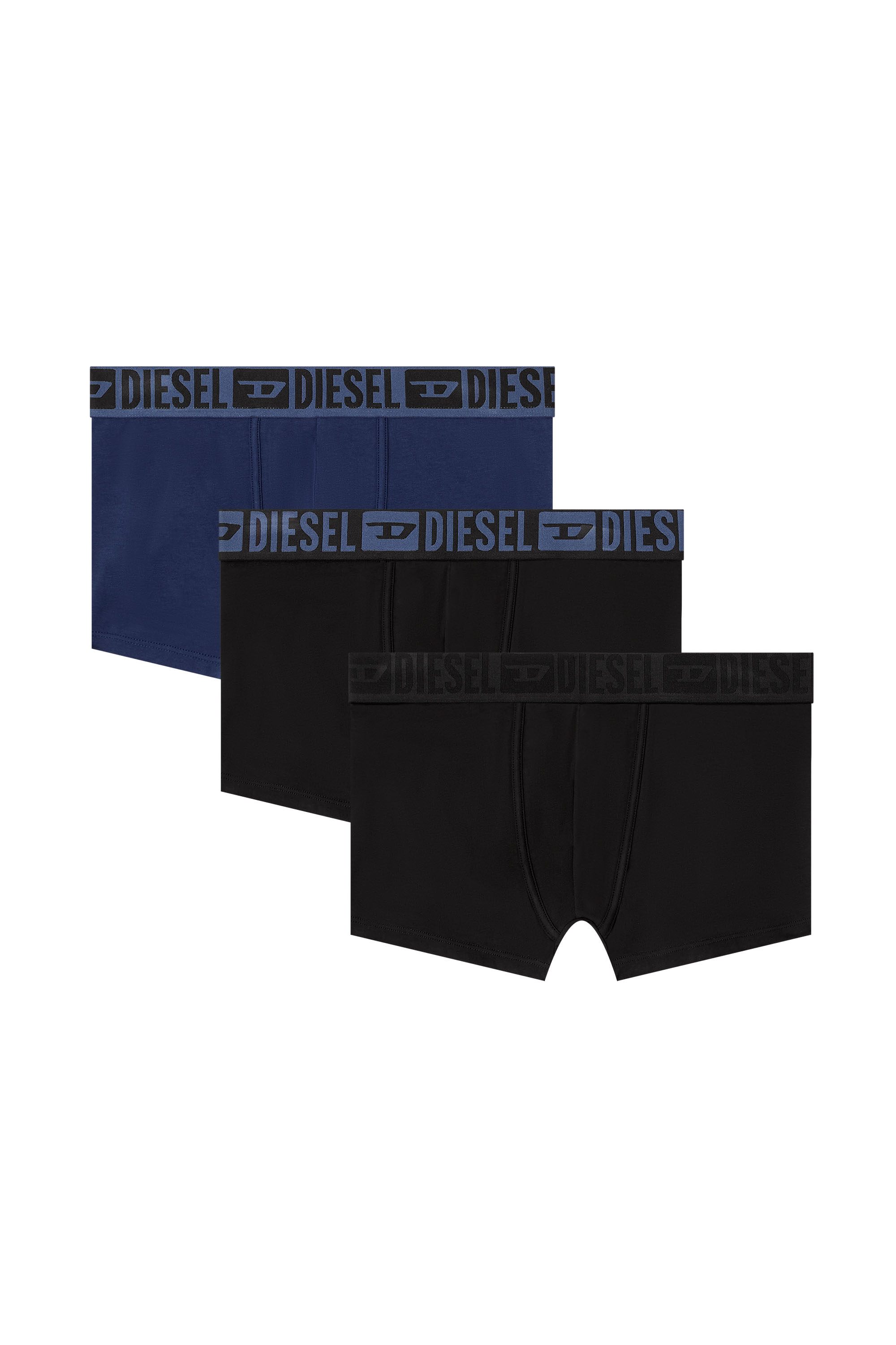 Diesel - MIKE-D-CORE-3PACK, Man's 3-pack of stretch cotton boxers with tonal waistband in null - 1