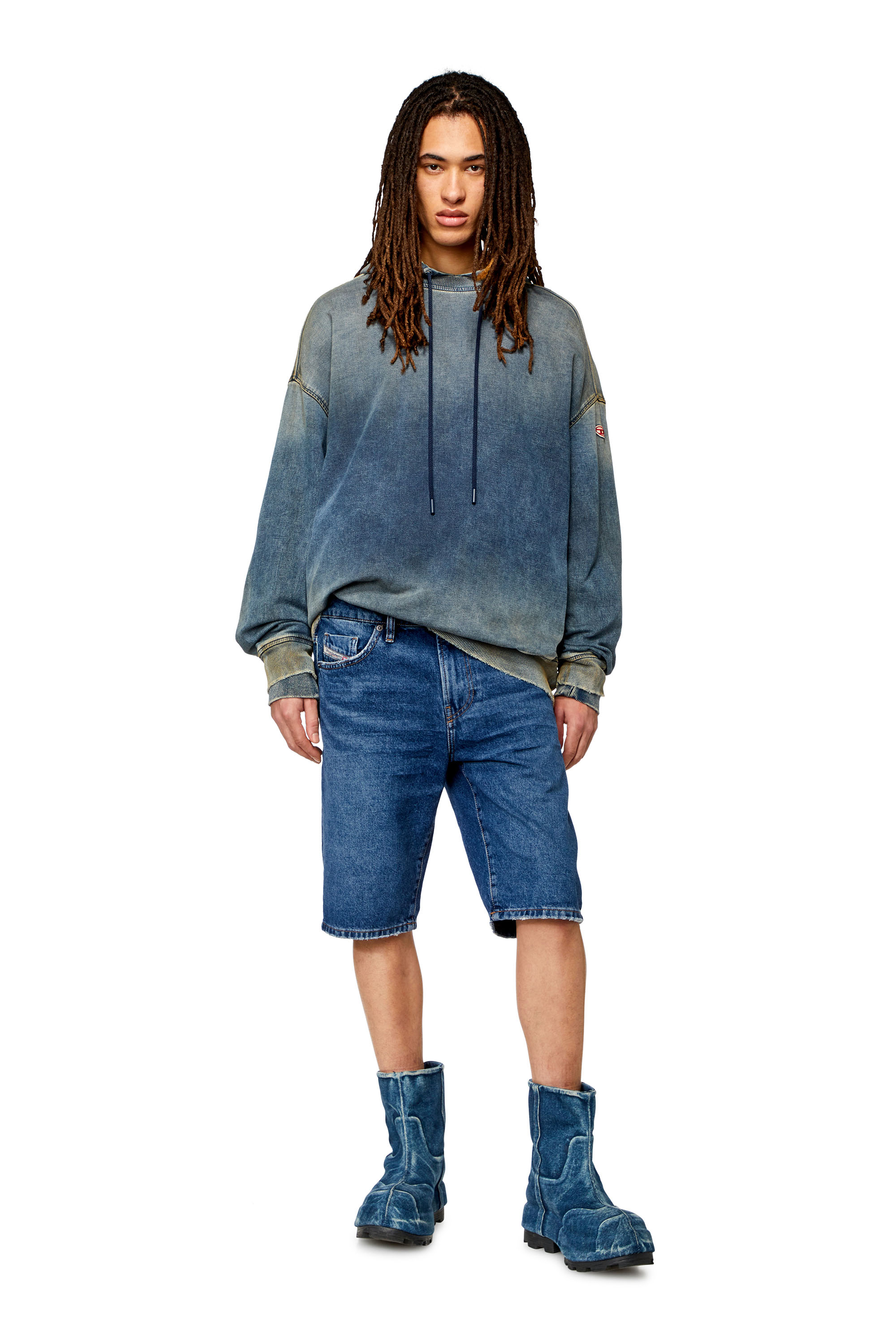 Diesel - SLIM-SHORT, Medium blue - Image 2