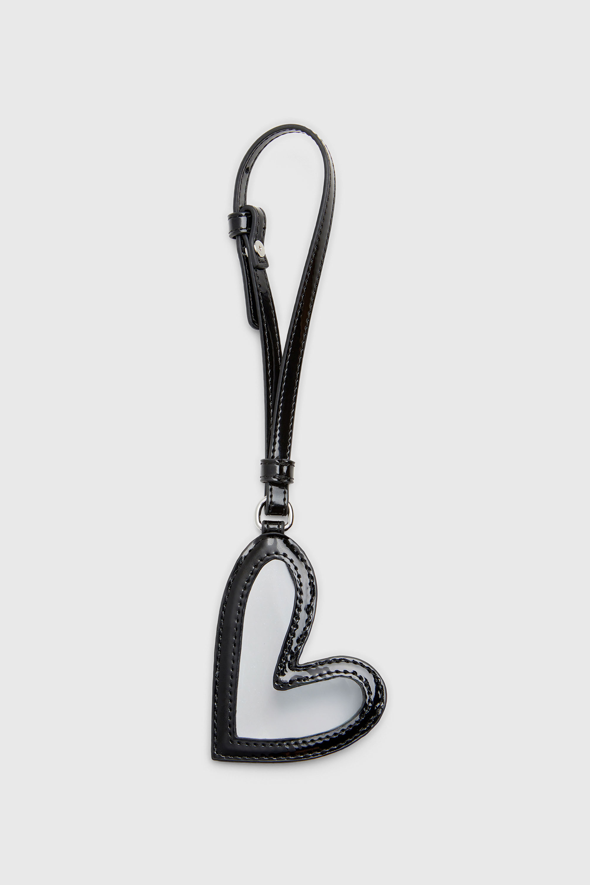 Diesel - PLAY MIRROR, Woman's Mirror charm with glossy finish in Black - 2