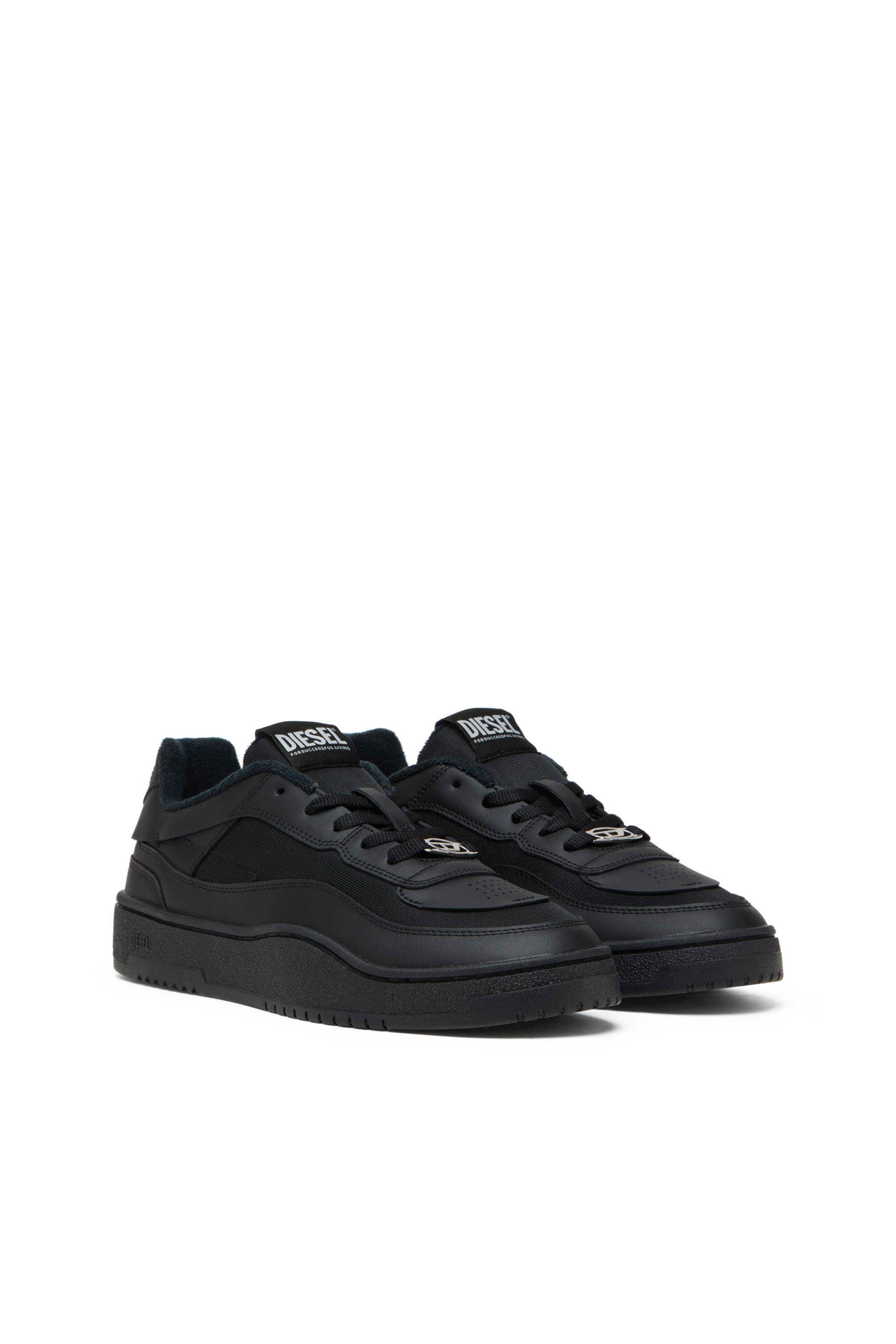 Diesel - S-TRACKER-D LOW, Man's Low top sneaker in Black - 2