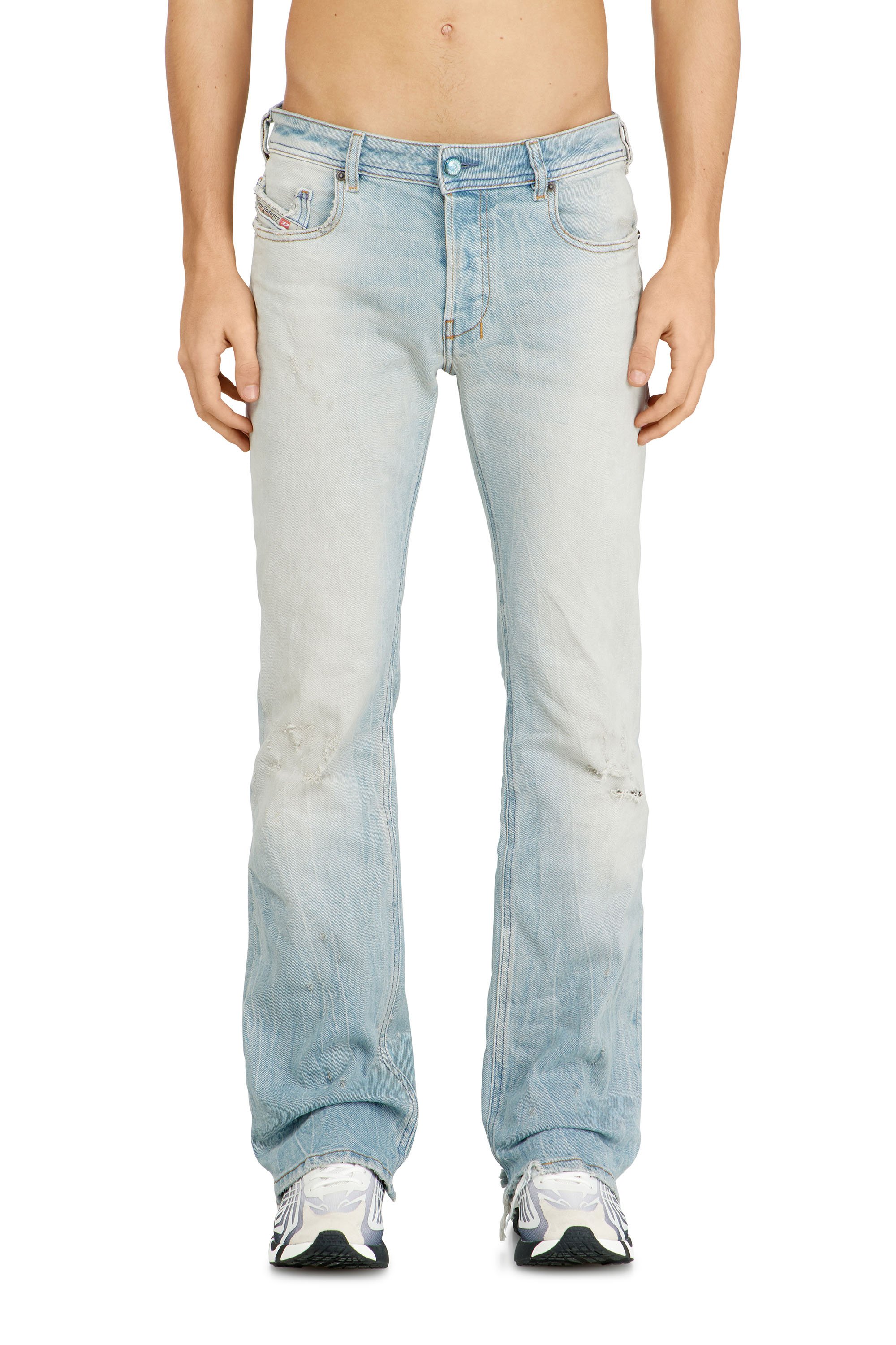 Diesel - Man's Bootcut Jeans 2007 Zatiny 09N47, Light Blue - 3
