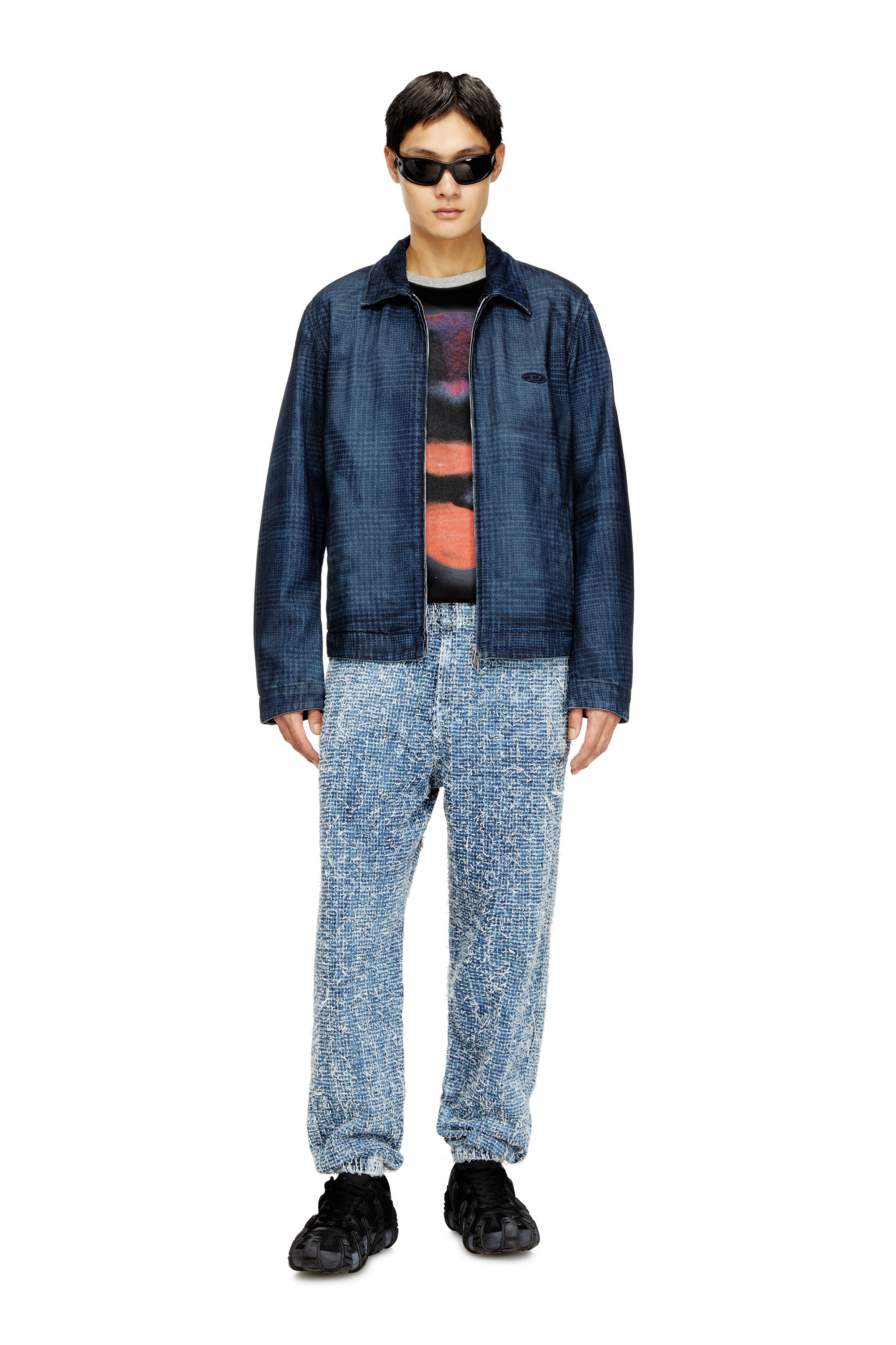 Diesel - Unisex's Slim Jeans D-Labb 0ADCI, Light Blue - 2