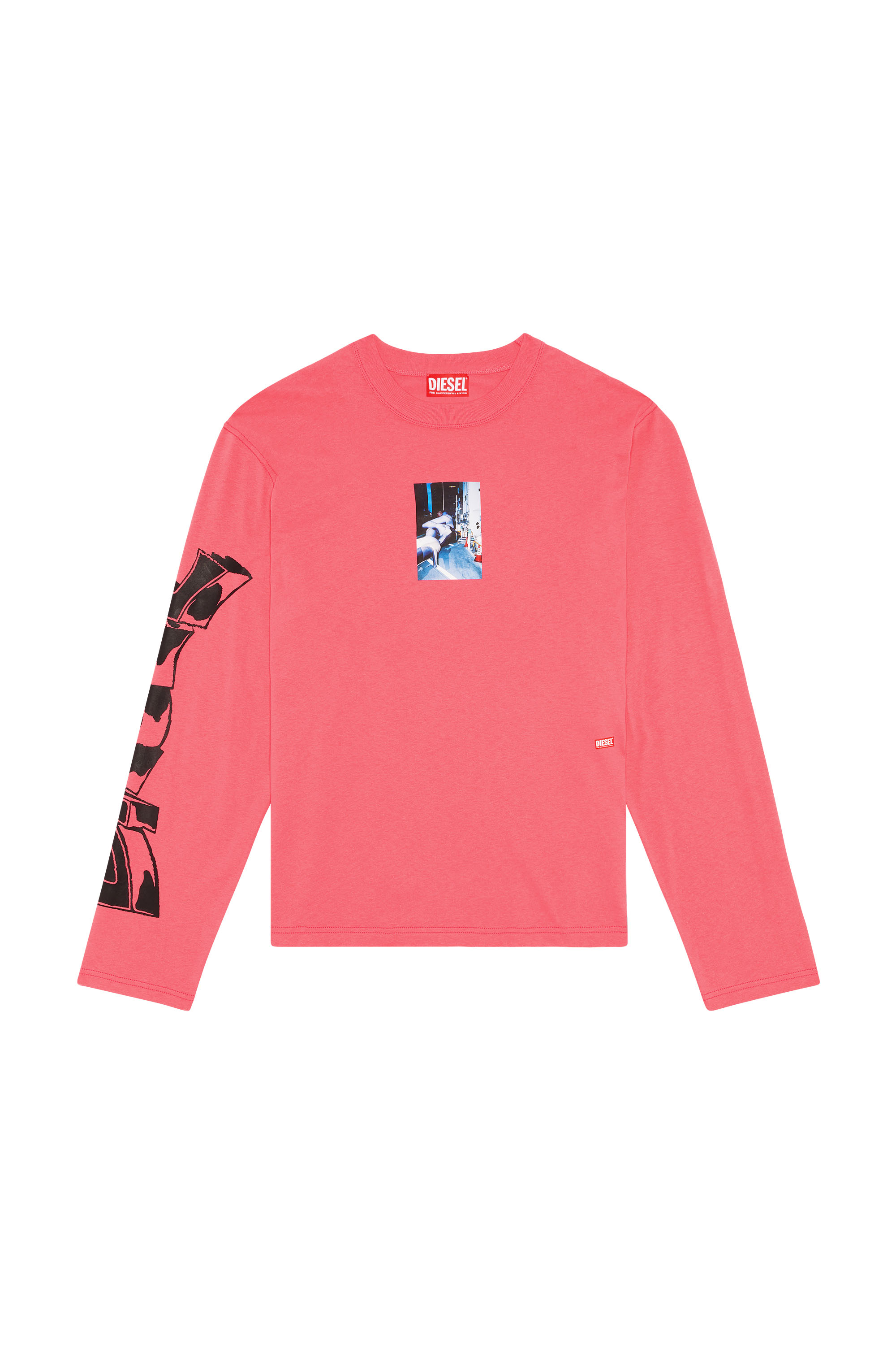 Diesel - T-CRANE-LS-L2, Pink - Image 3