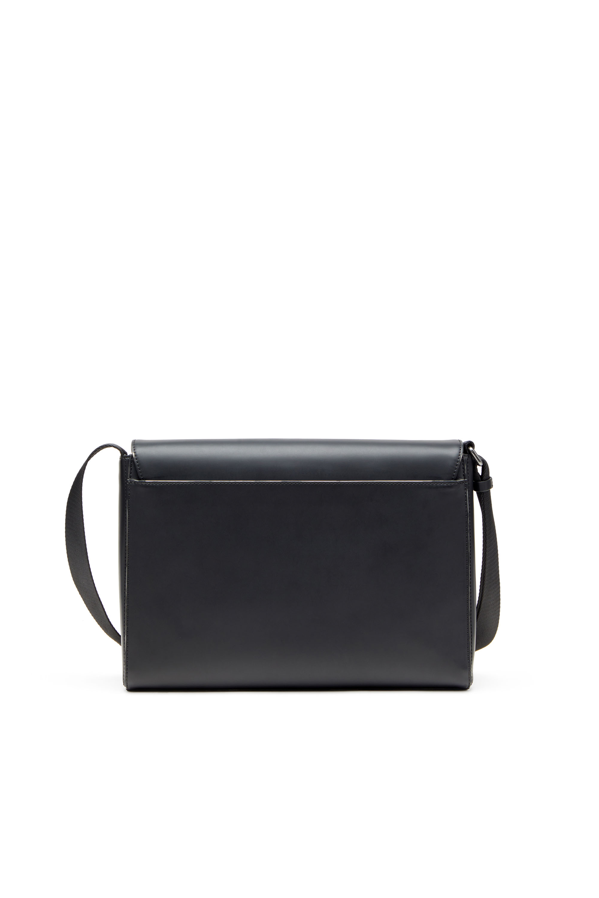 Diesel - DSL 3D MESSENGER S X, Man's Messenger bag in brushed PU in Black - 2