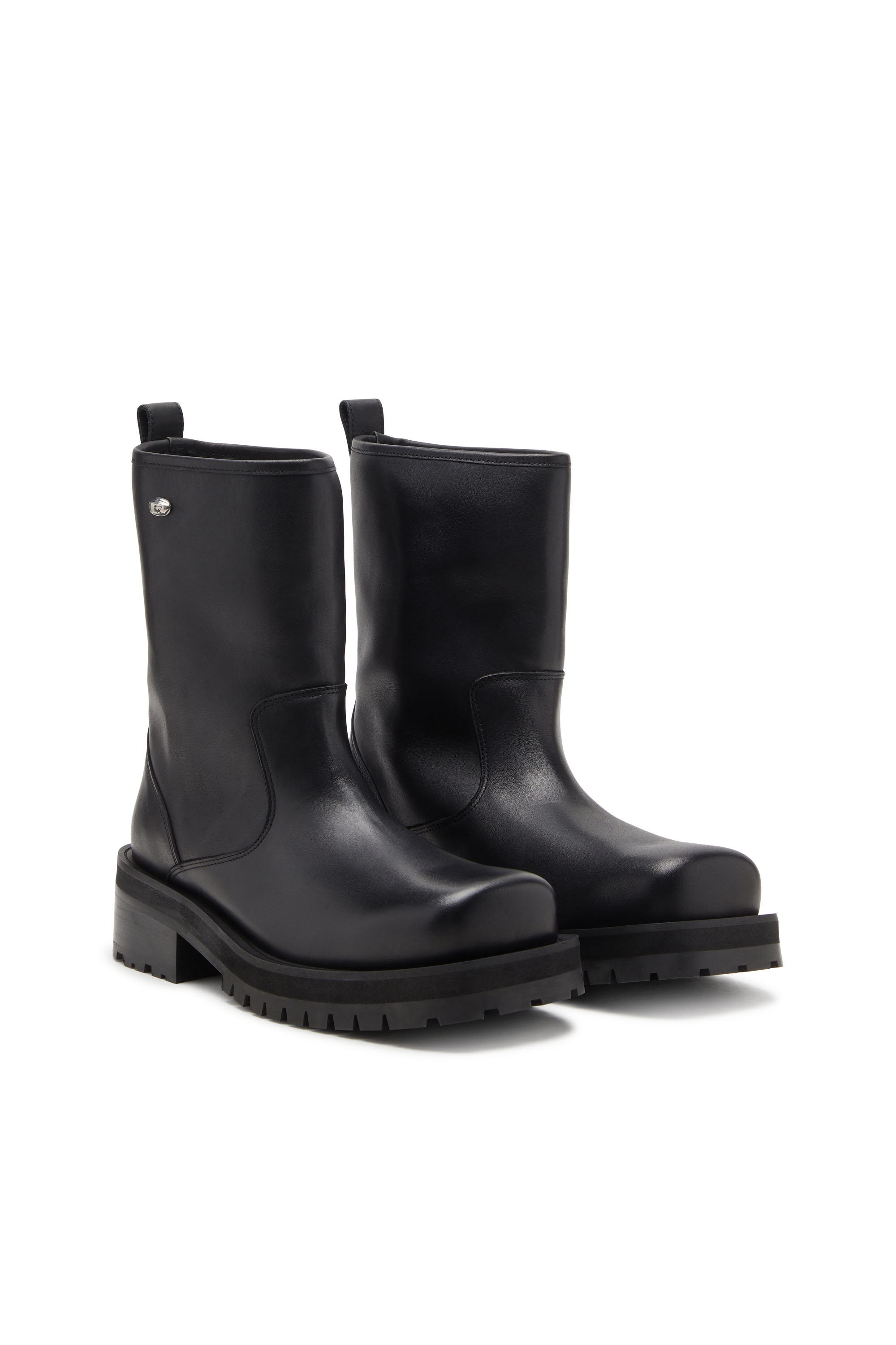 D-TEXAN BK, Black Diesel - D-TEXAN BK, Man's D-Texan - Leather Boots in Black - 2