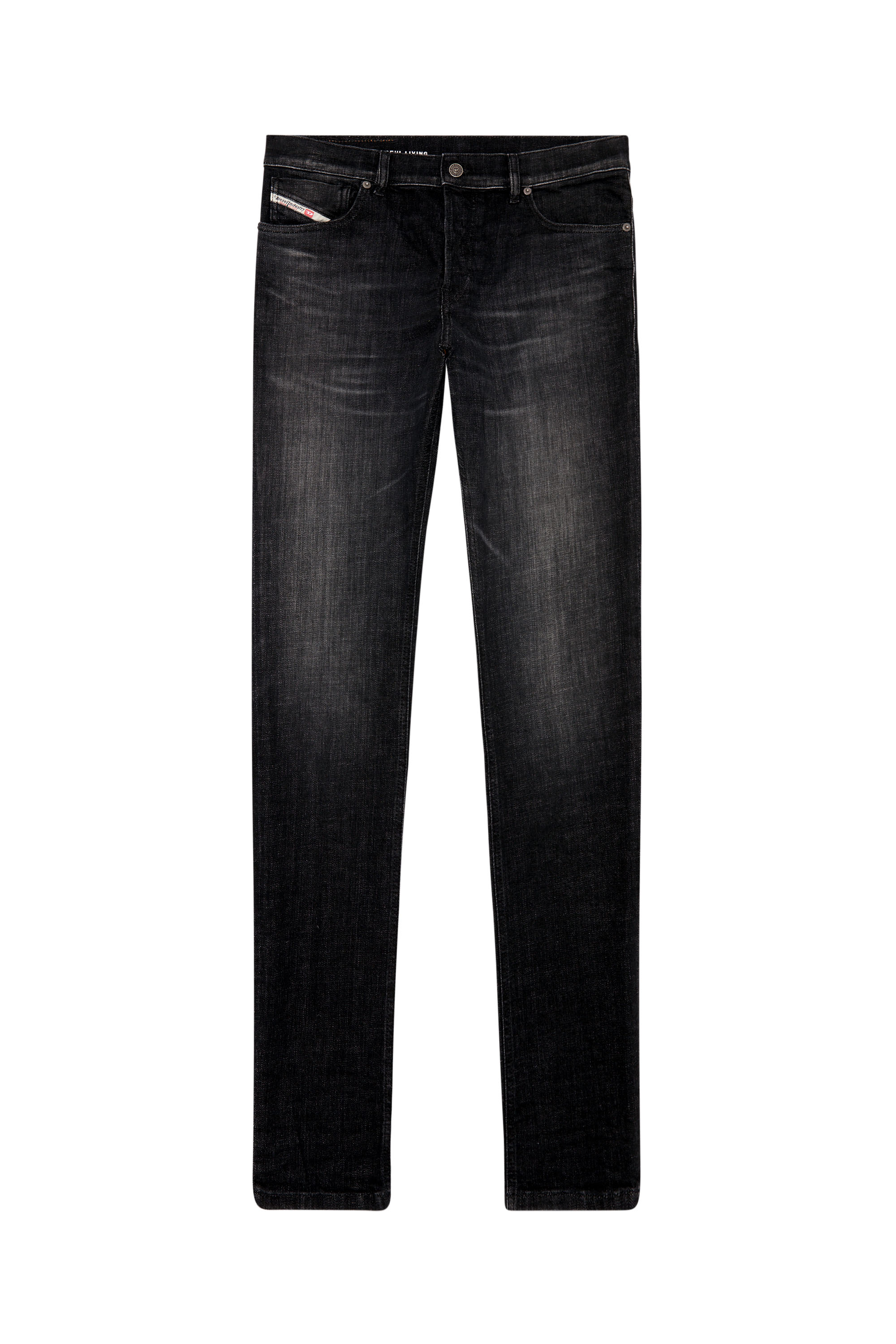 Diesel - Straight Jeans 1995 D-Sark 09H34, Black/Dark grey - Image 5
