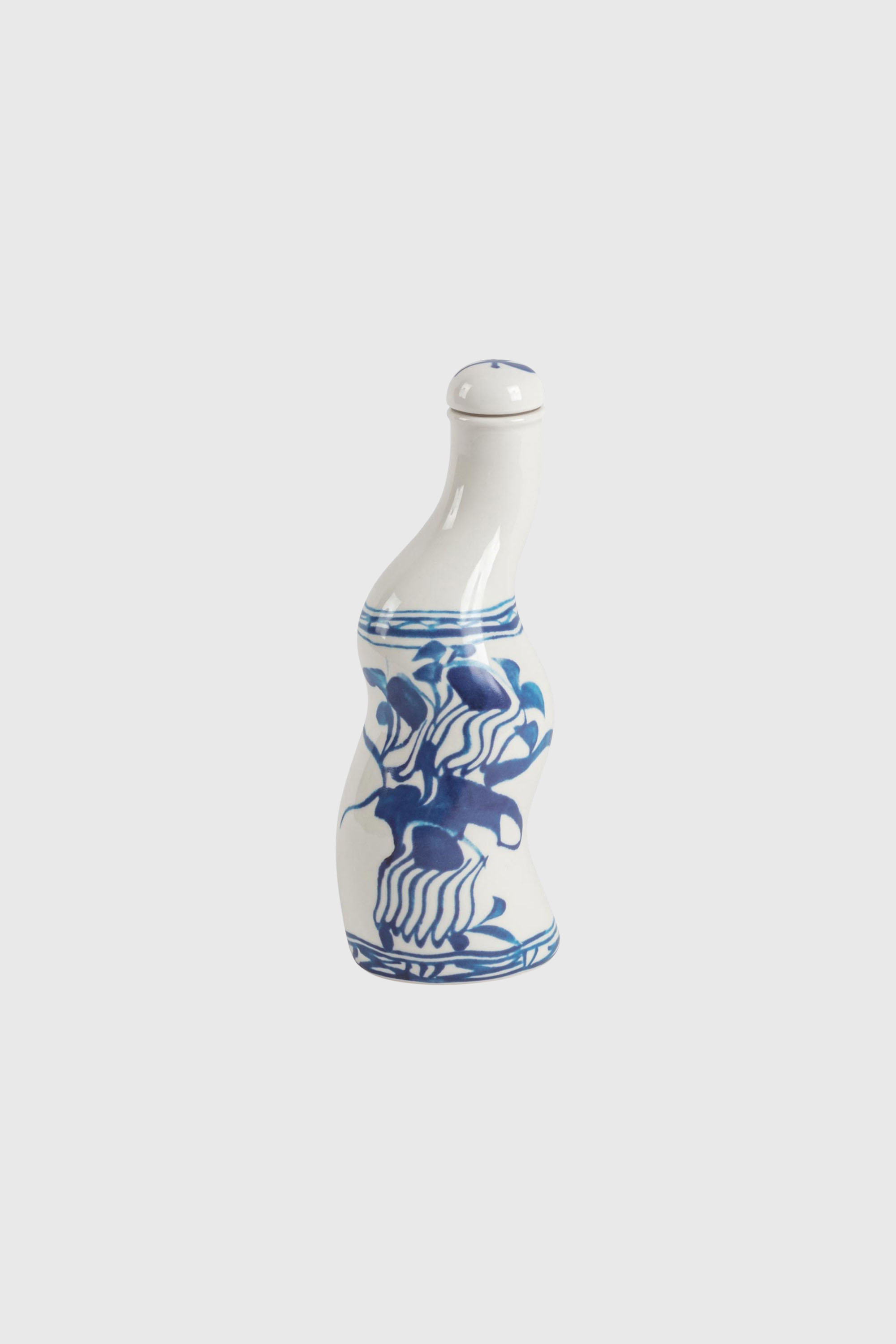 Diesel - 11287 PORCELAIN BOTTLE FOR SEASONING "CL, Unisex's Porcelain bottle for seasoning in White/Blue - 1