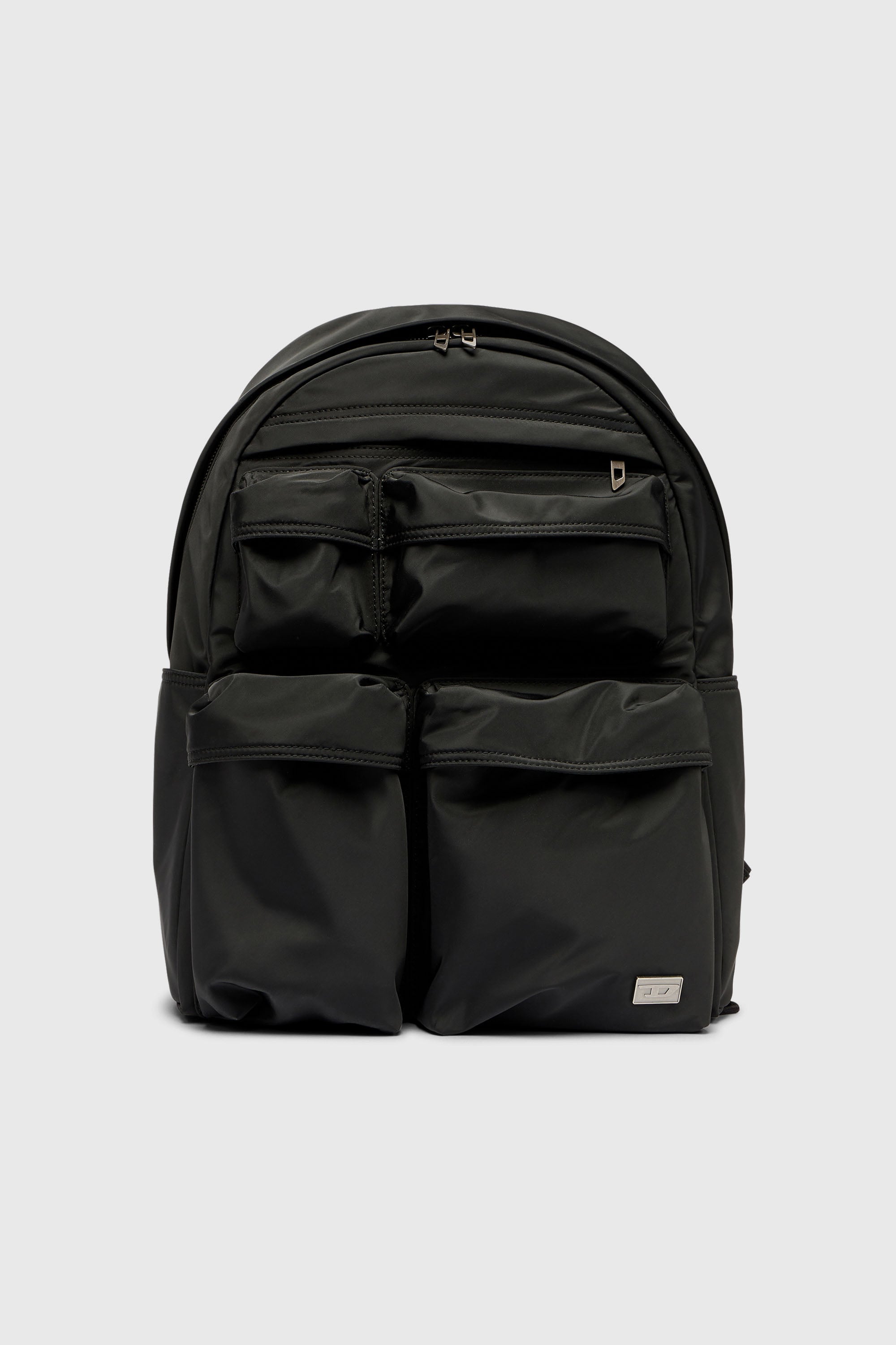 Diesel - MULTI-PKTS BACKPACK X, Unisex's Multi-Pkts-Multipocket backpack in utilitarian shell in Black - 1