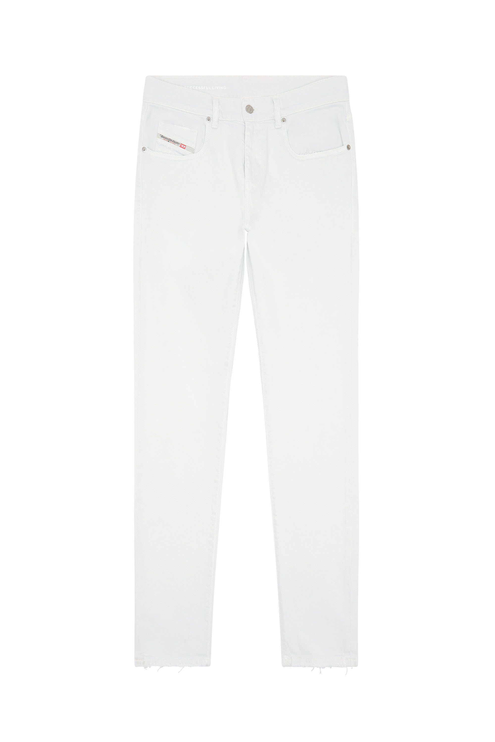Diesel - Slim Jeans 2019 D-Strukt 09F26, White - Image 5