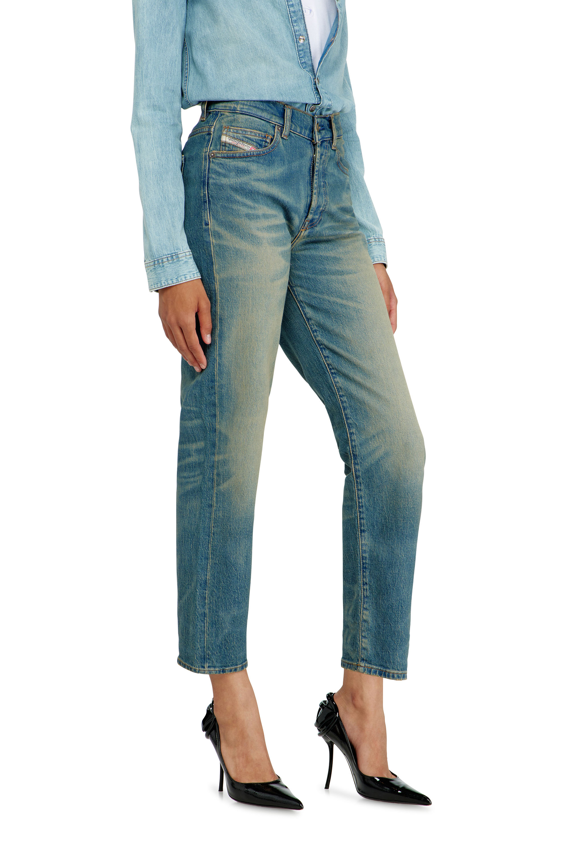 Diesel - Woman's Regular Jeans 1981 D-Went 0KBBP, Medium blue - 7