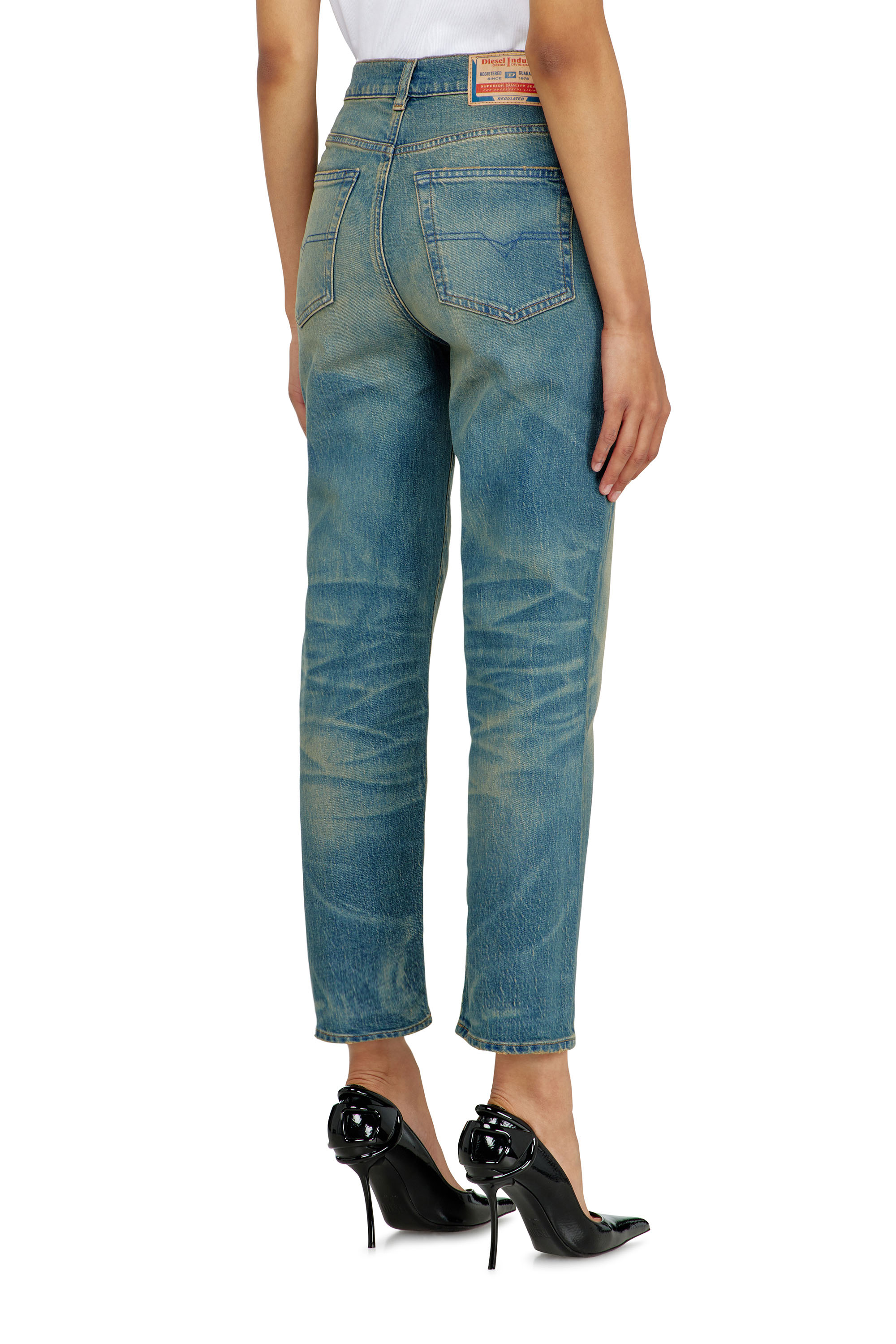 Diesel - Woman's Regular Jeans 1981 D-Went 0KBBP, Medium blue - 5