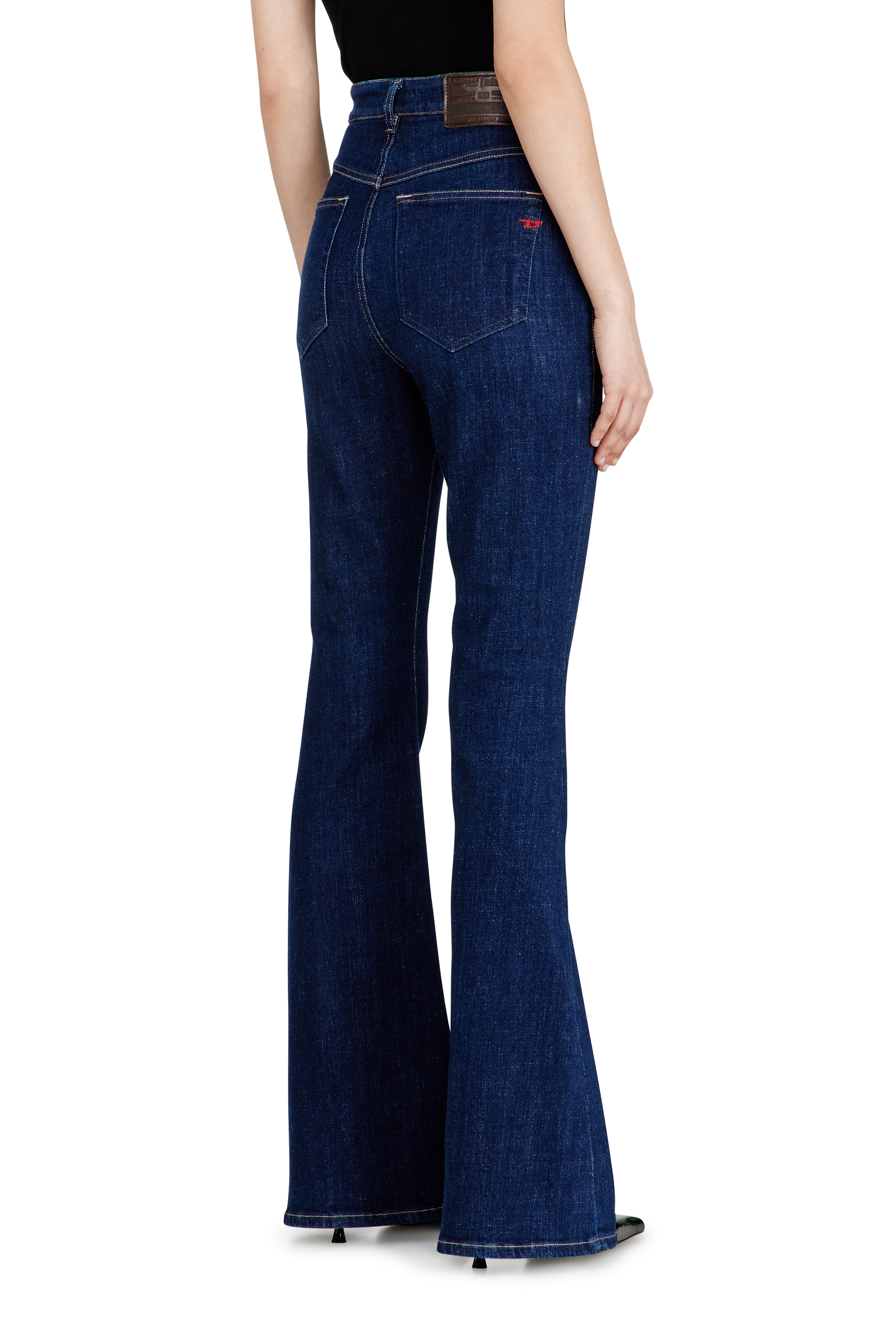 Diesel - Woman's Bootcut Jeans 1973 D-Partt 09Q03, Dark Blue - 5