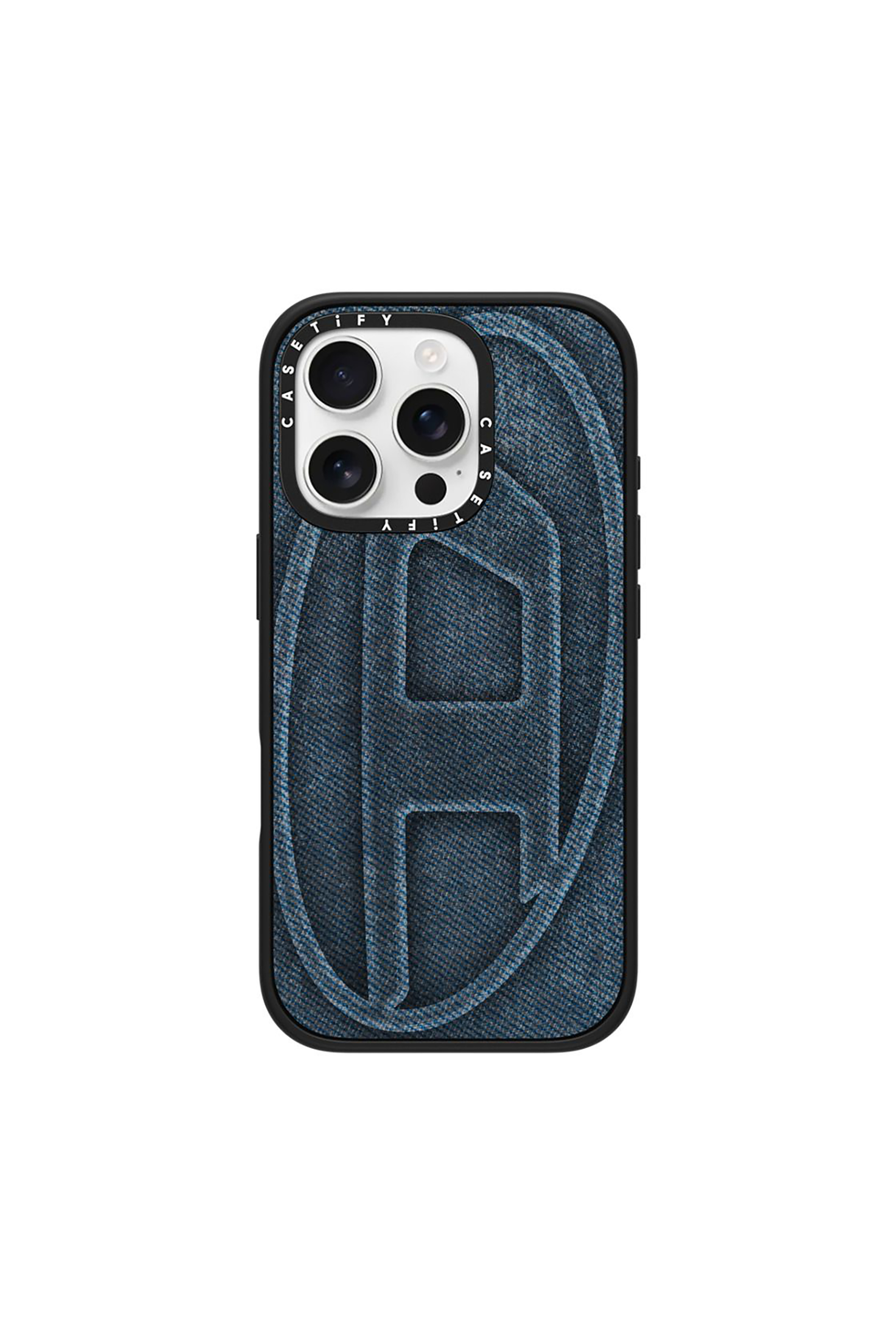Diesel - 60583 MOULDED CASE, Unisex's Oval D impact case for iPhone 16 Pro in Blue - 1