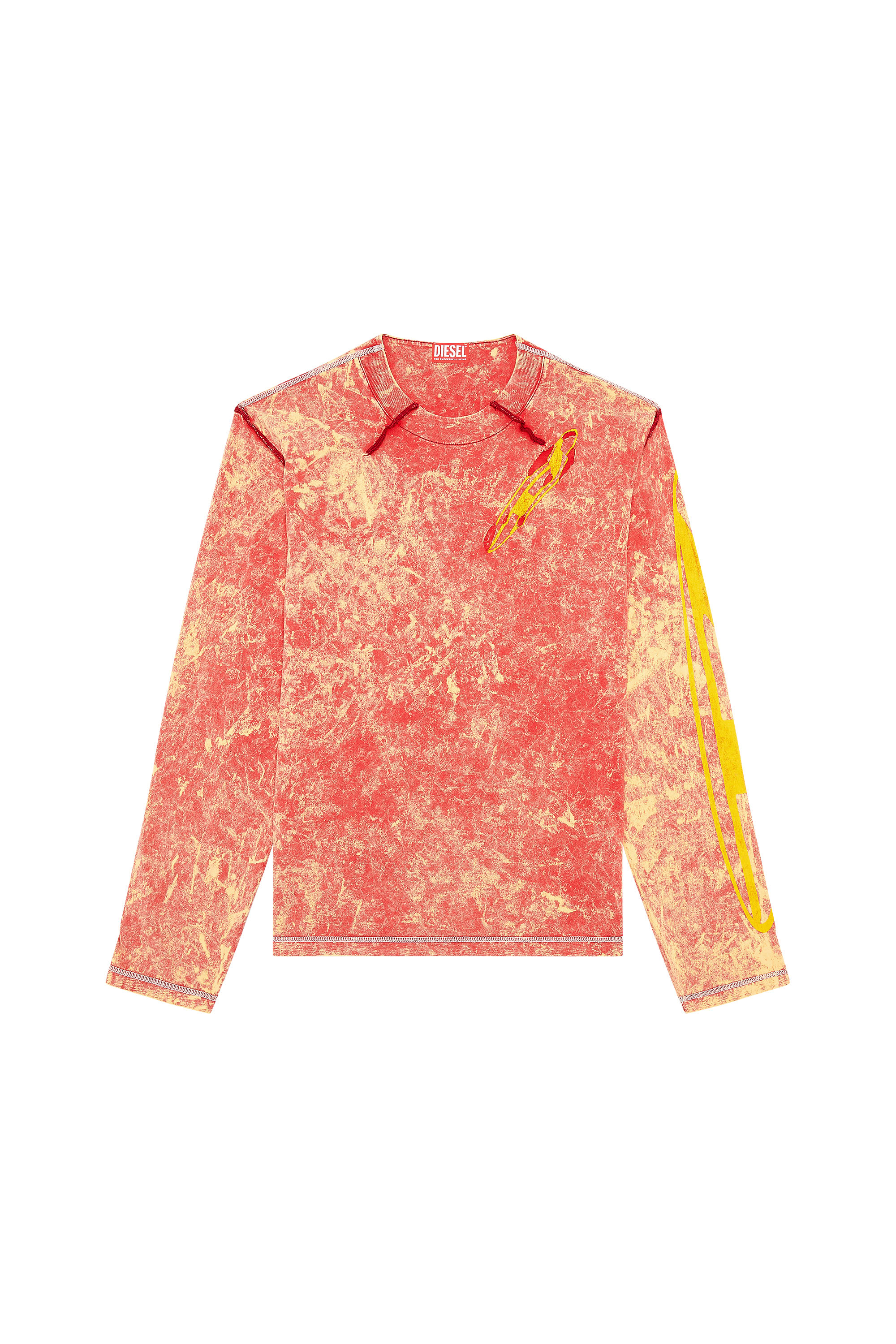 Diesel - T-CRAMIVOLKK-LS, Red - Image 6