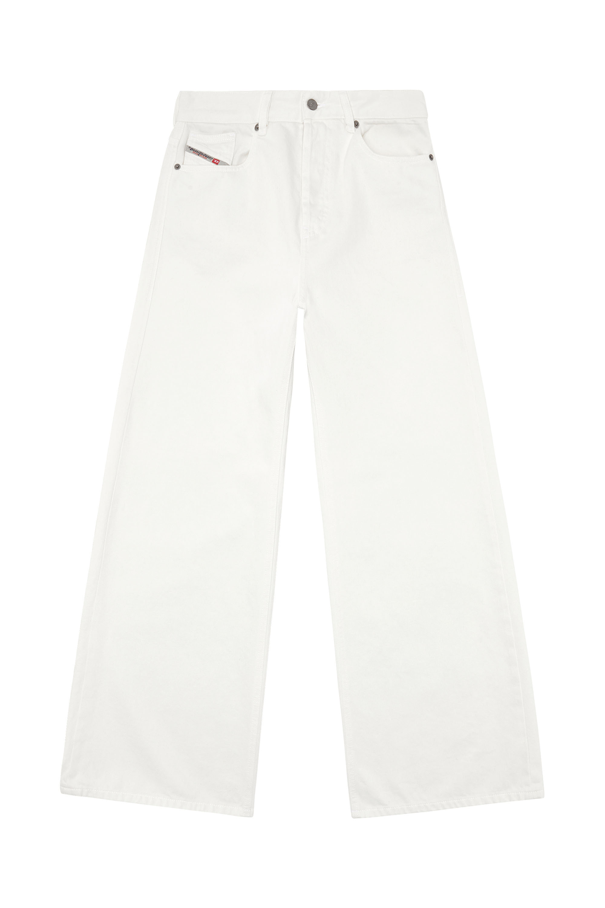 Diesel - Woman's Relaxed Jeans 1996 D-Sire 09I41, White - 2