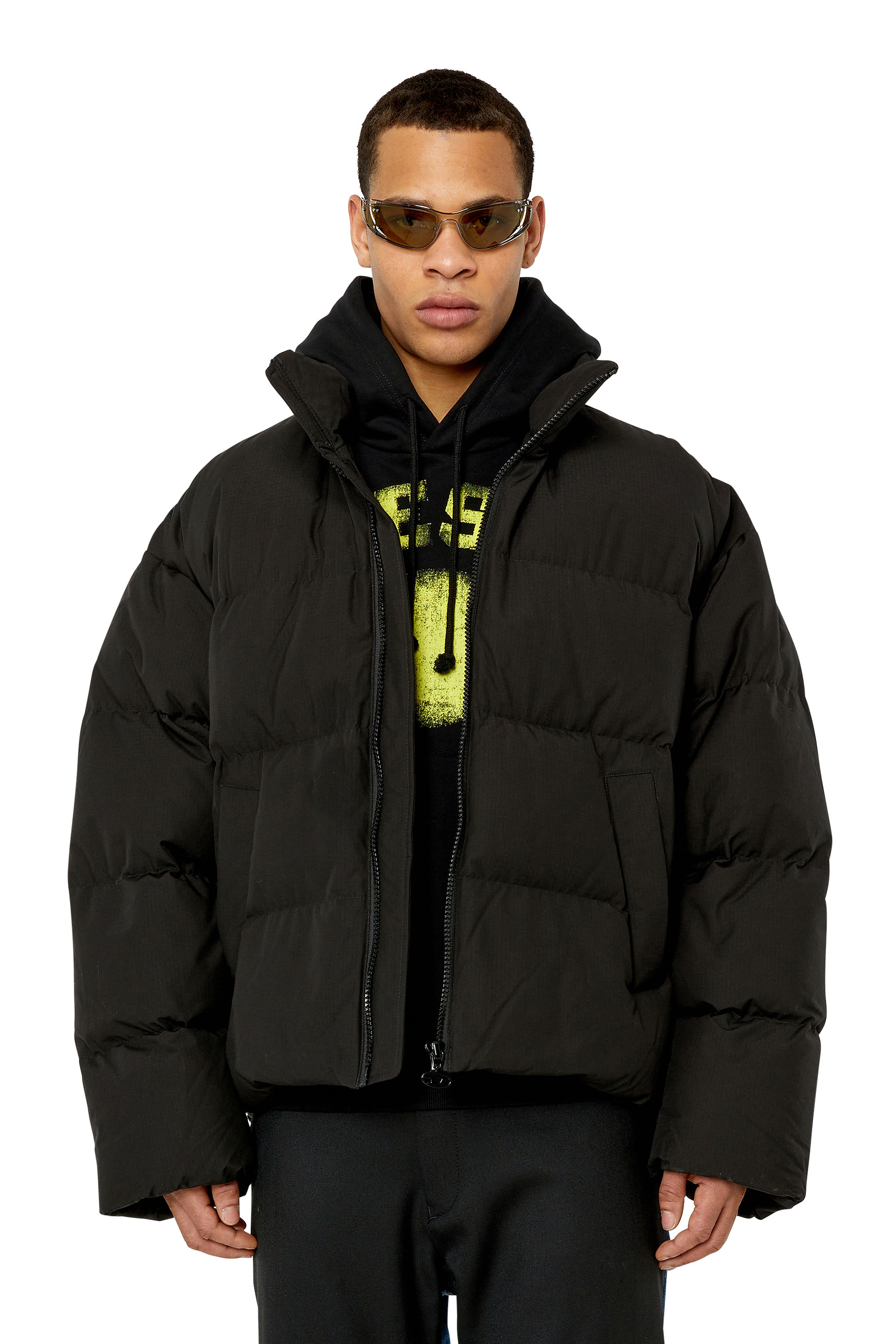 Diesel - W-OVAL, Black - Image 4