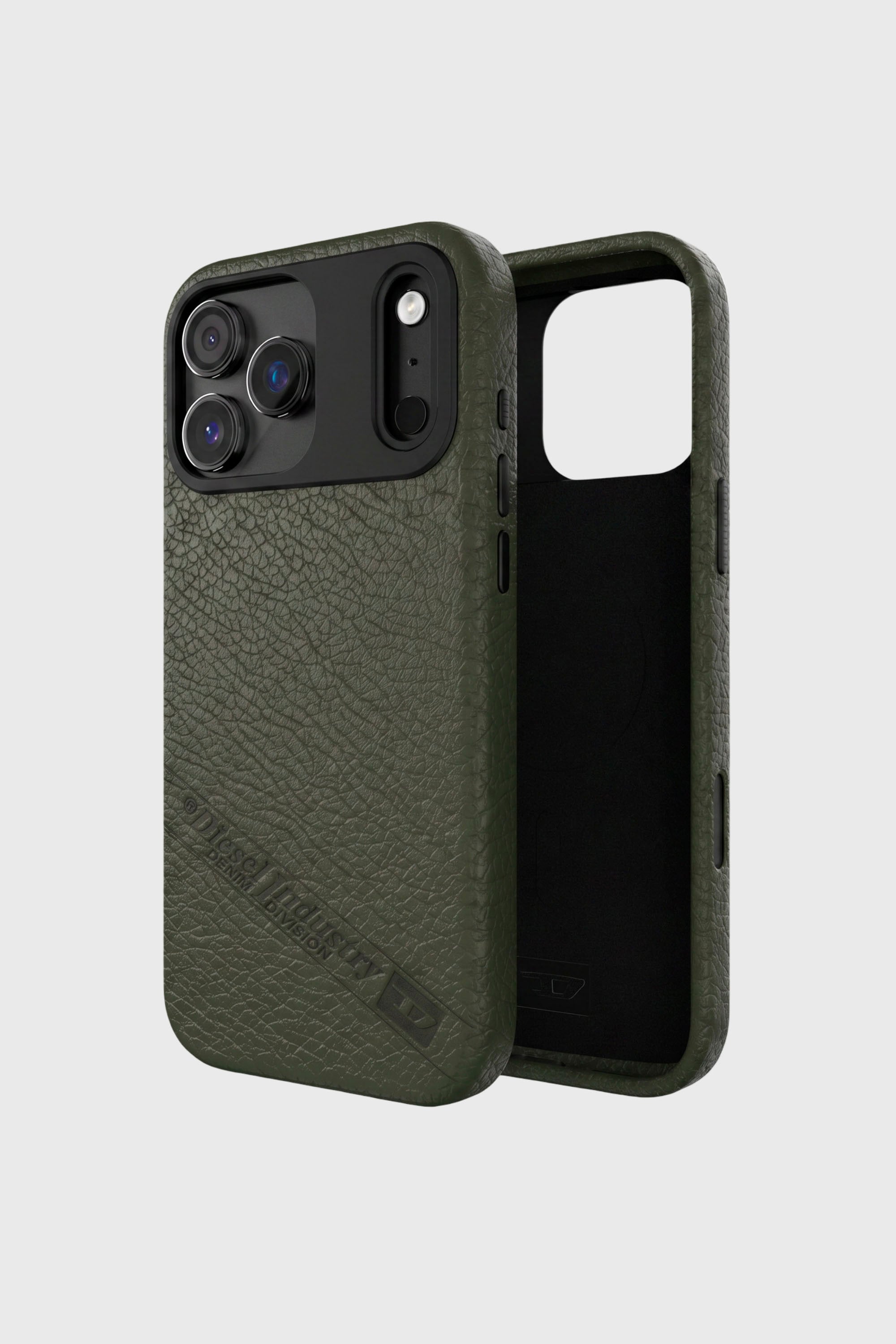 Diesel - 60648 MOULDED CASE, Unisex's Flag D case with MagSafe for iPhone 17 Pro Max in Dark Green - 1