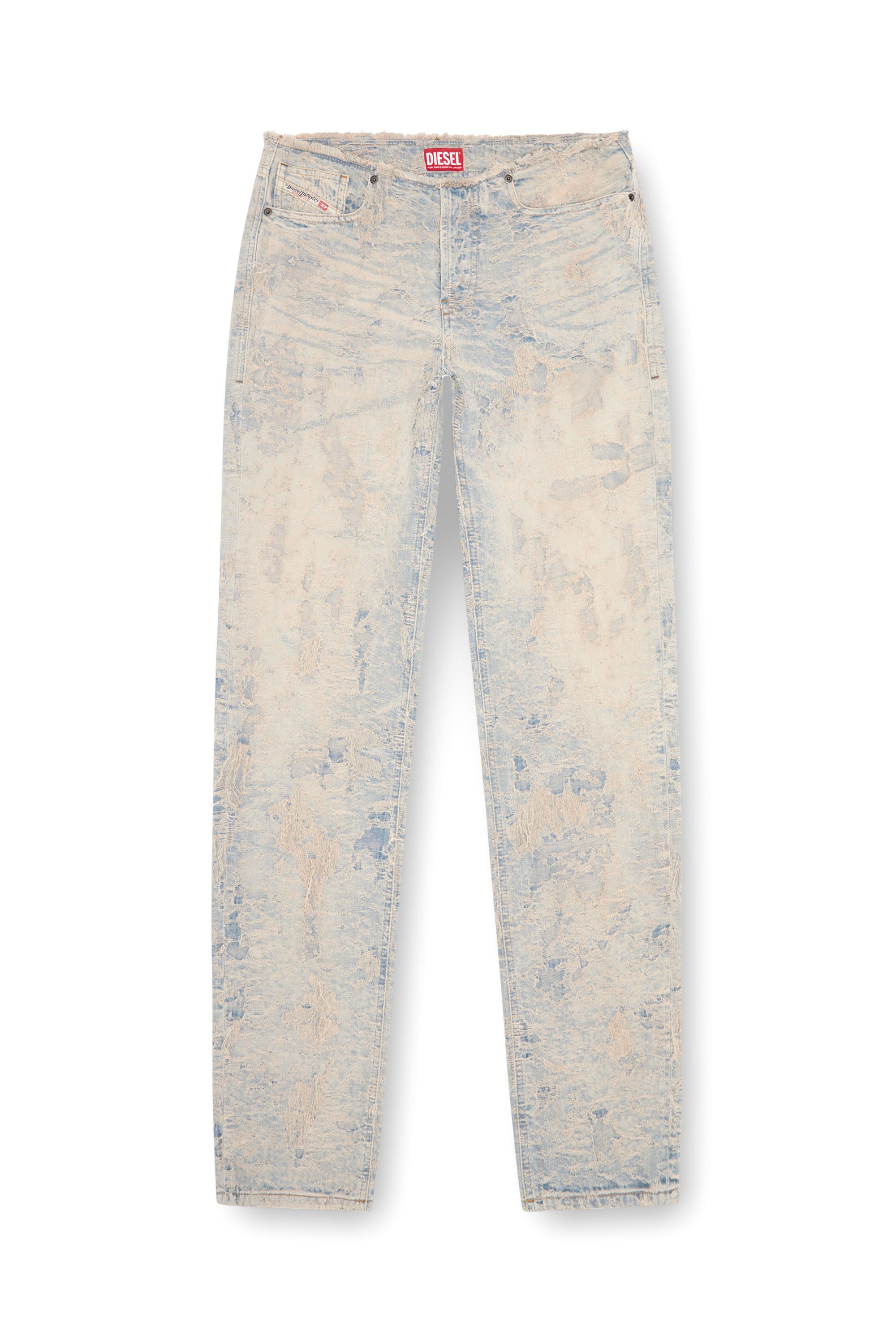 Diesel - Woman Straight Jeans D-Arker 007Y5, Light Blue - Image 5