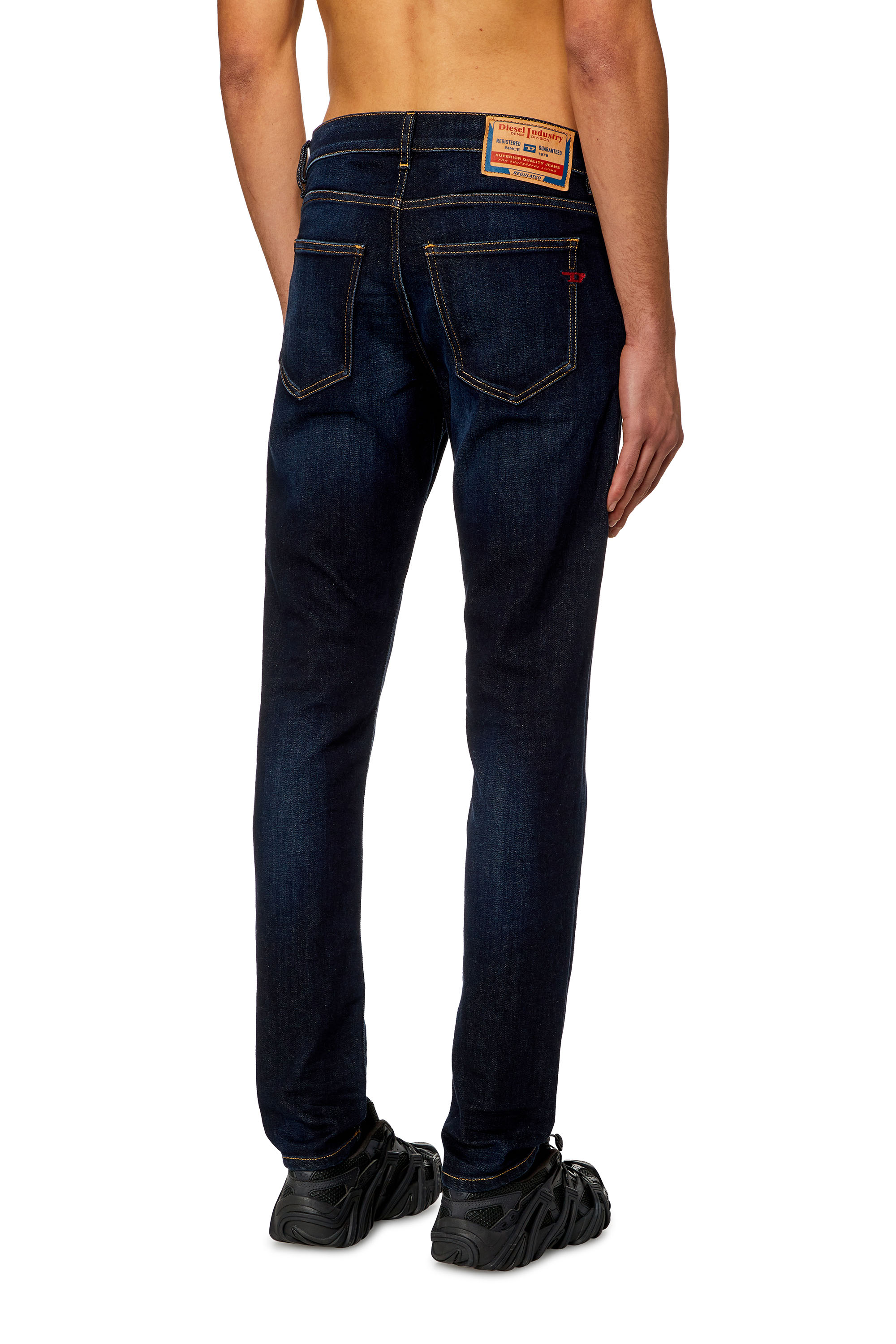 Diesel - Slim Jeans 2019 D-Strukt 009ZS, Dark Blue - Image 3